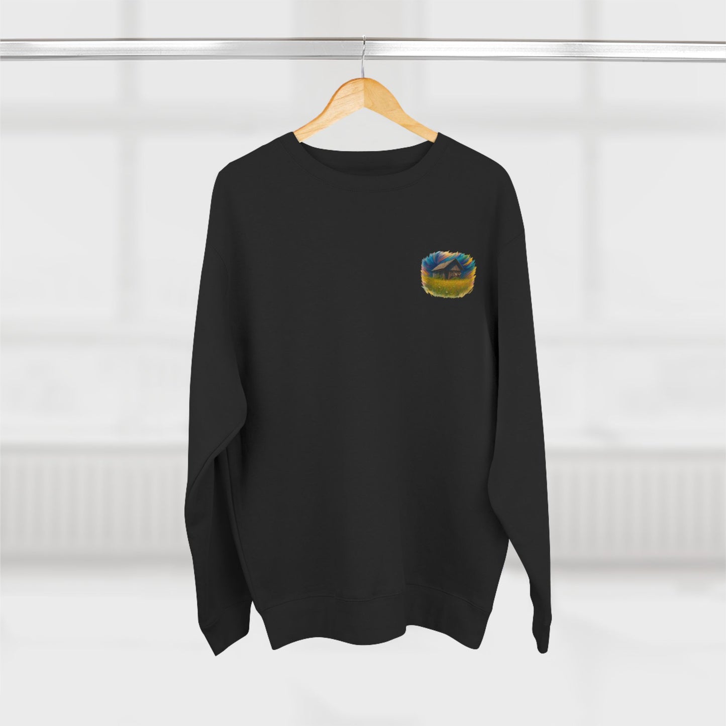 Cozy Dreamers Unisex Crewneck Sweatshirt, Artistic Sweatshirt, Gift for Nature Lovers, Vintage Vibe Apparel, Comfortable Layer, Casual Wear