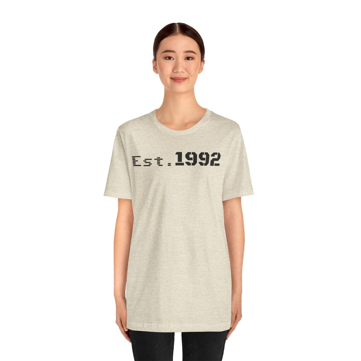 Est. 1992 Unisex Jersey Tee - Retro Birthday Gift, Casual Wear, Cool Vintage T-Shirt, Gift for Him, Gift for Her