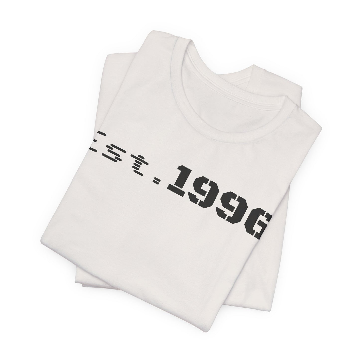 Unisex Jersey Tee - 'Est. 1996' Graphic Shirt, Birthday Gift, Casual Wear, Vintage Style, Retro Fashion, Gift for Him/Her