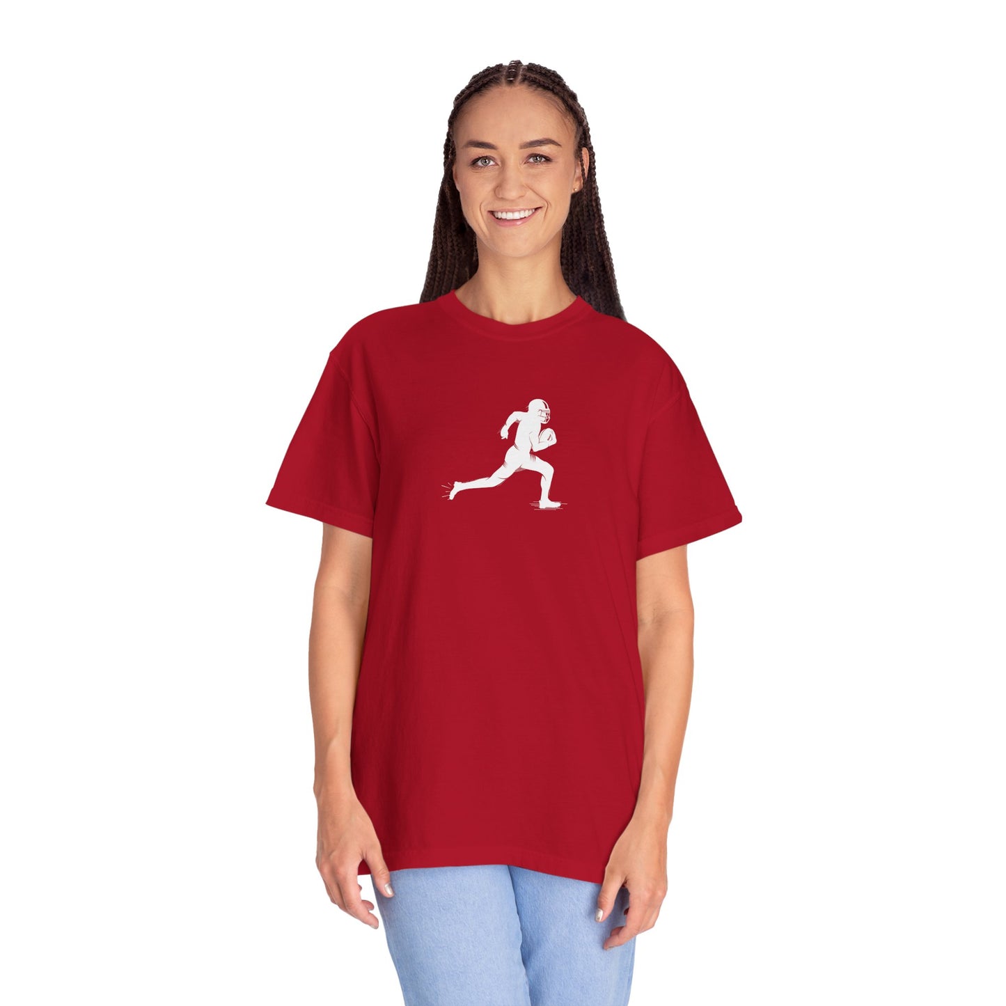Unisex Football Player T-Shirt | Comfortable Sports Tee, Gift for Runners, Casual Wear, Workout Clothing, Everyday Style