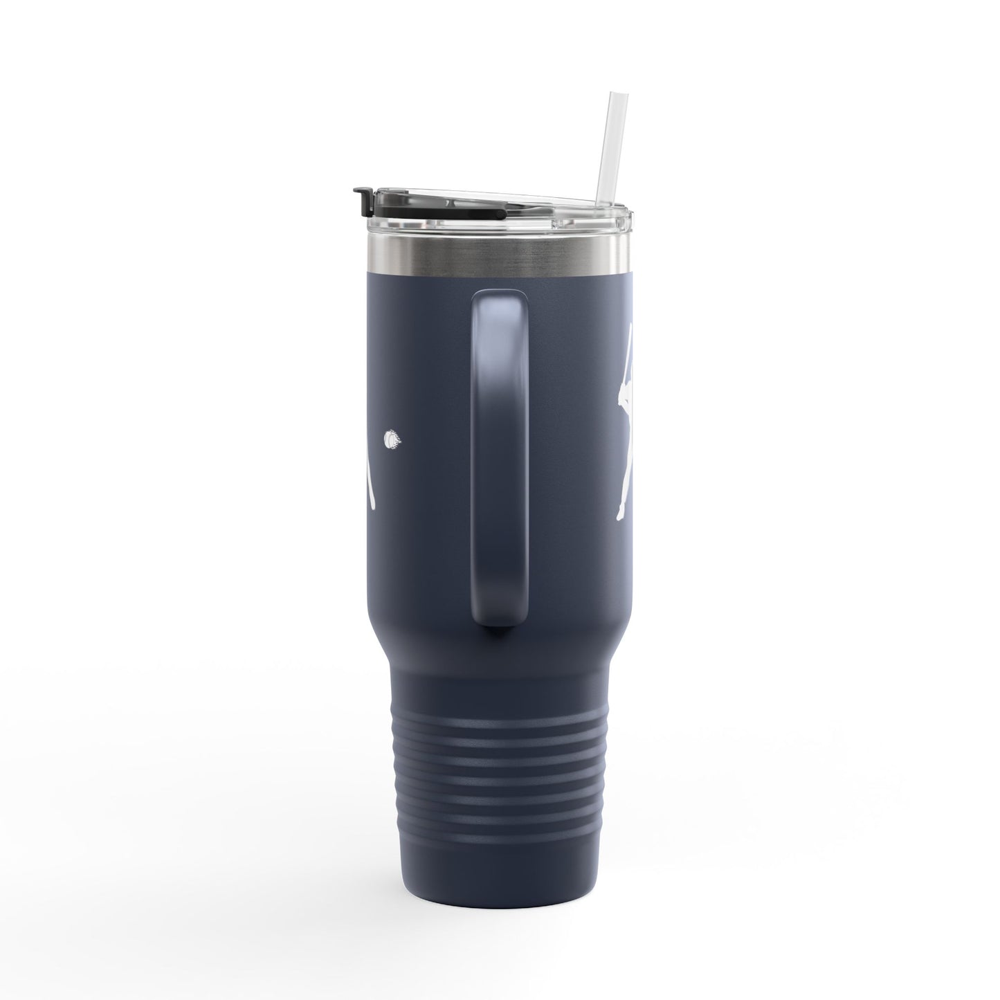 Baseball-Themed Insulated Travel Mug, Perfect for Fans & Athletes, Gift for Sports Lovers, 40oz Drinkware for Home & Road