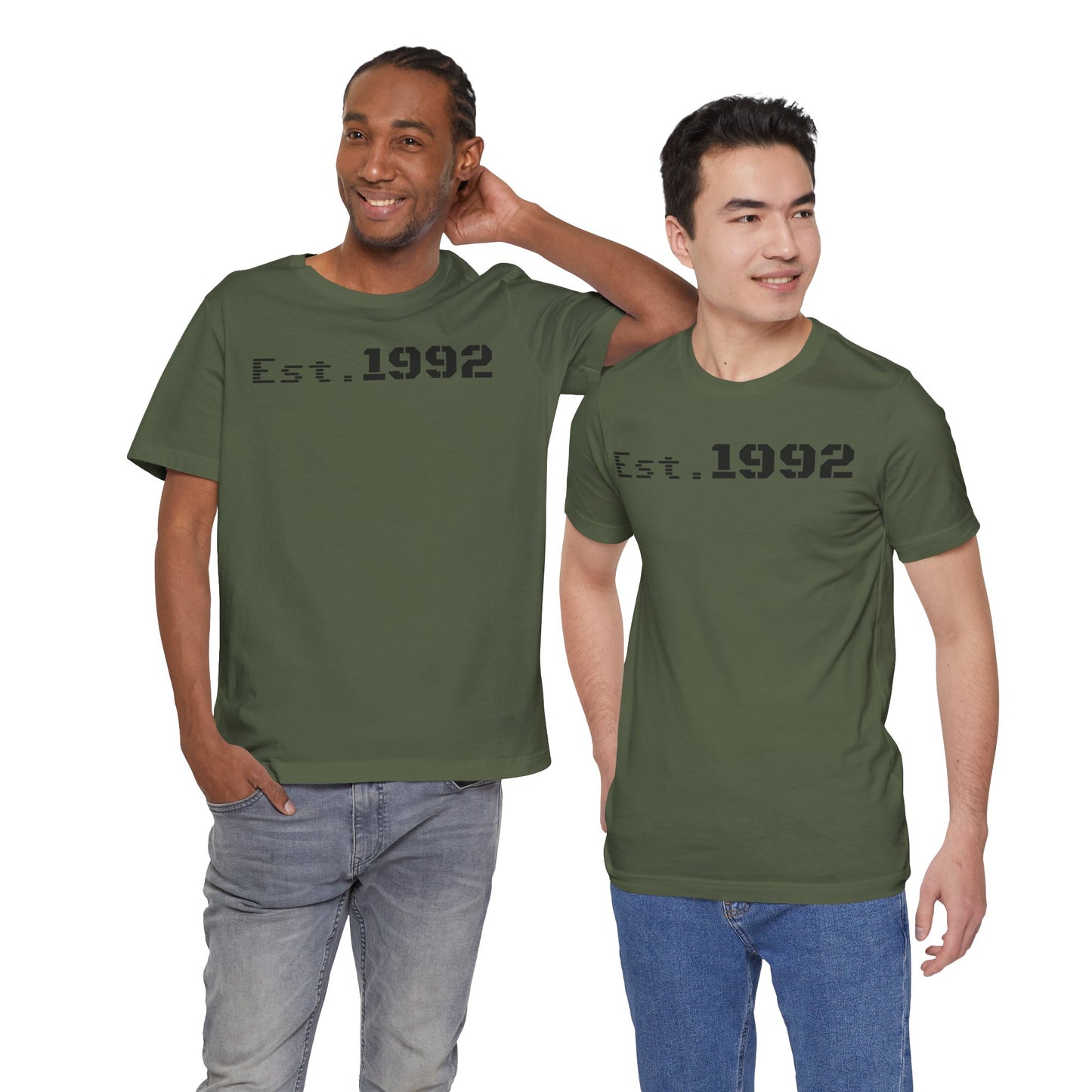 Est. 1992 Unisex Jersey Tee - Retro Birthday Gift, Casual Wear, Cool Vintage T-Shirt, Gift for Him, Gift for Her