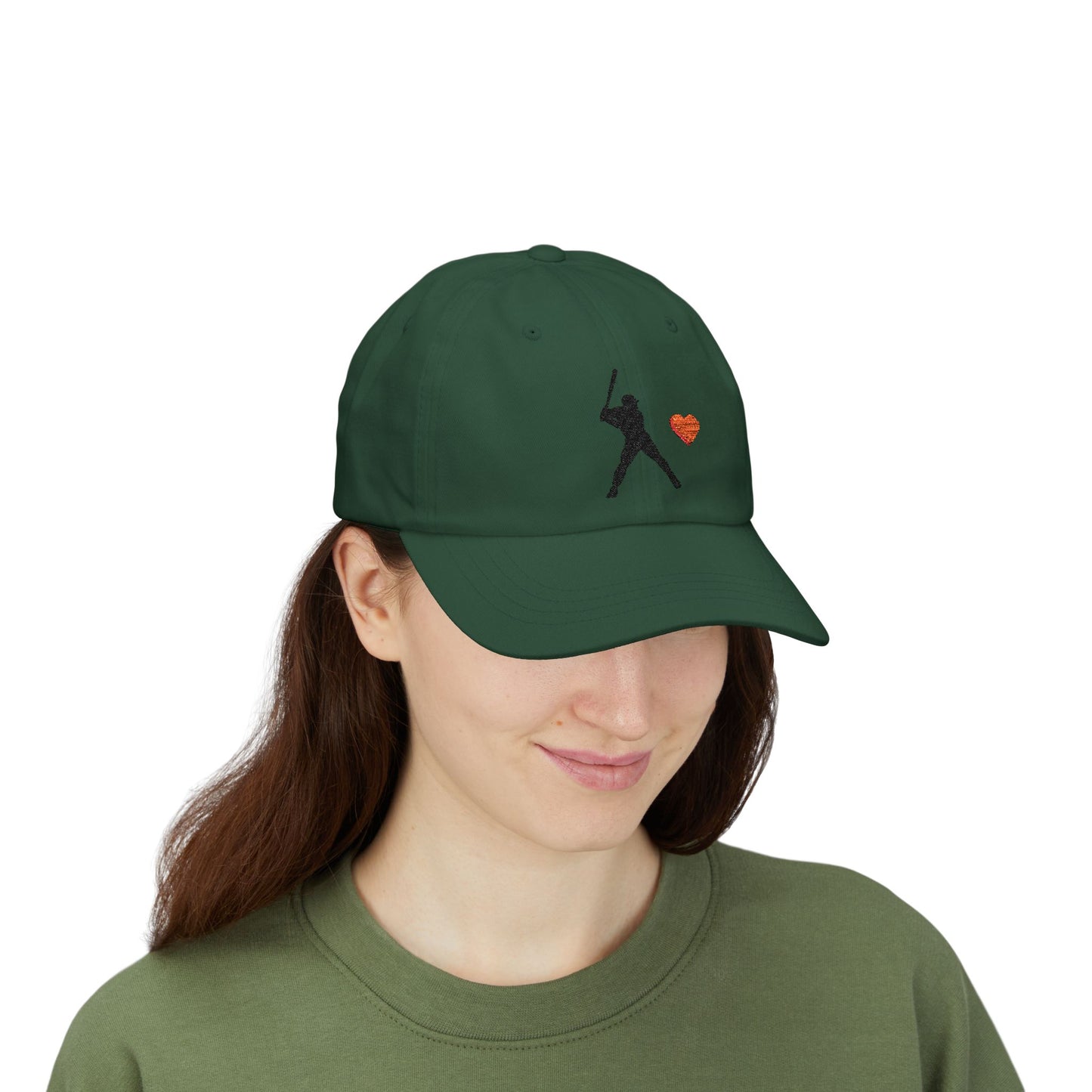 Baseball Love Dad Cap - Perfect Gift for Sports Dads, Father's Day, Casual Wear, Summer Style, Stylish Baseball Hat