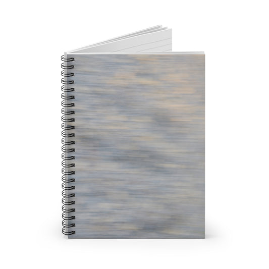 Elegant Spiral Notebook - Ruled Line for Journal Lovers