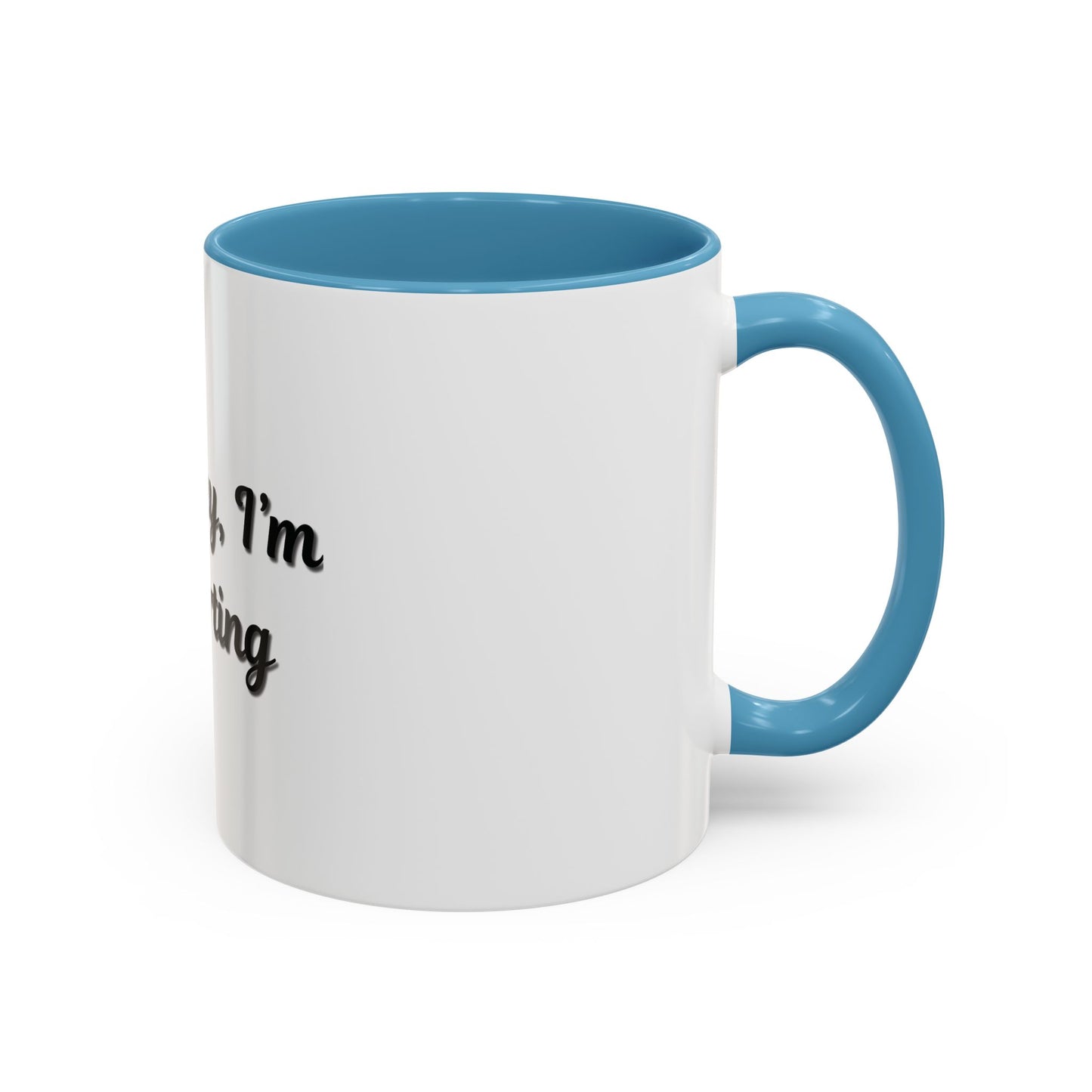 Introvert Coffee Mug - Go Away, I'm Introverting - Black Accent for Relaxing Moments