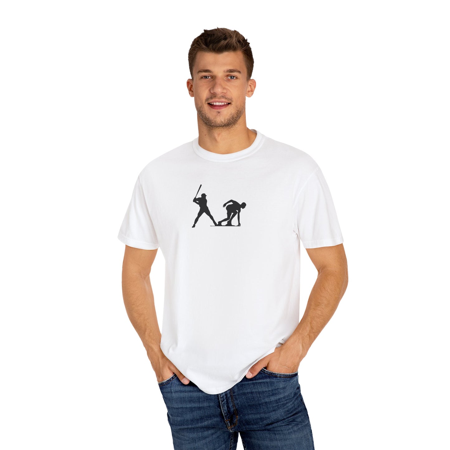Sporty Silhouette T-shirt - Casual Athletic Wear, Graphic Tee for Sports Lovers, Unisex Fashion, Gift for Athletes, Everyday Essentials