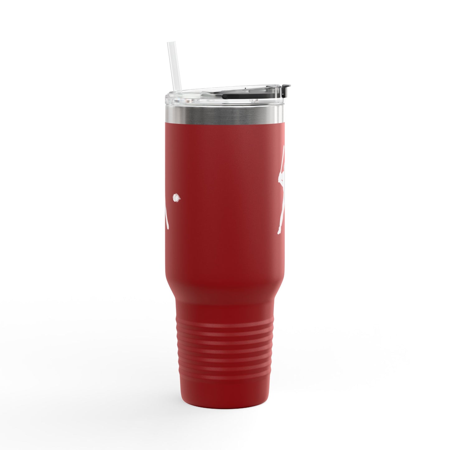 Baseball-Themed Insulated Travel Mug, Perfect for Fans & Athletes, Gift for Sports Lovers, 40oz Drinkware for Home & Road