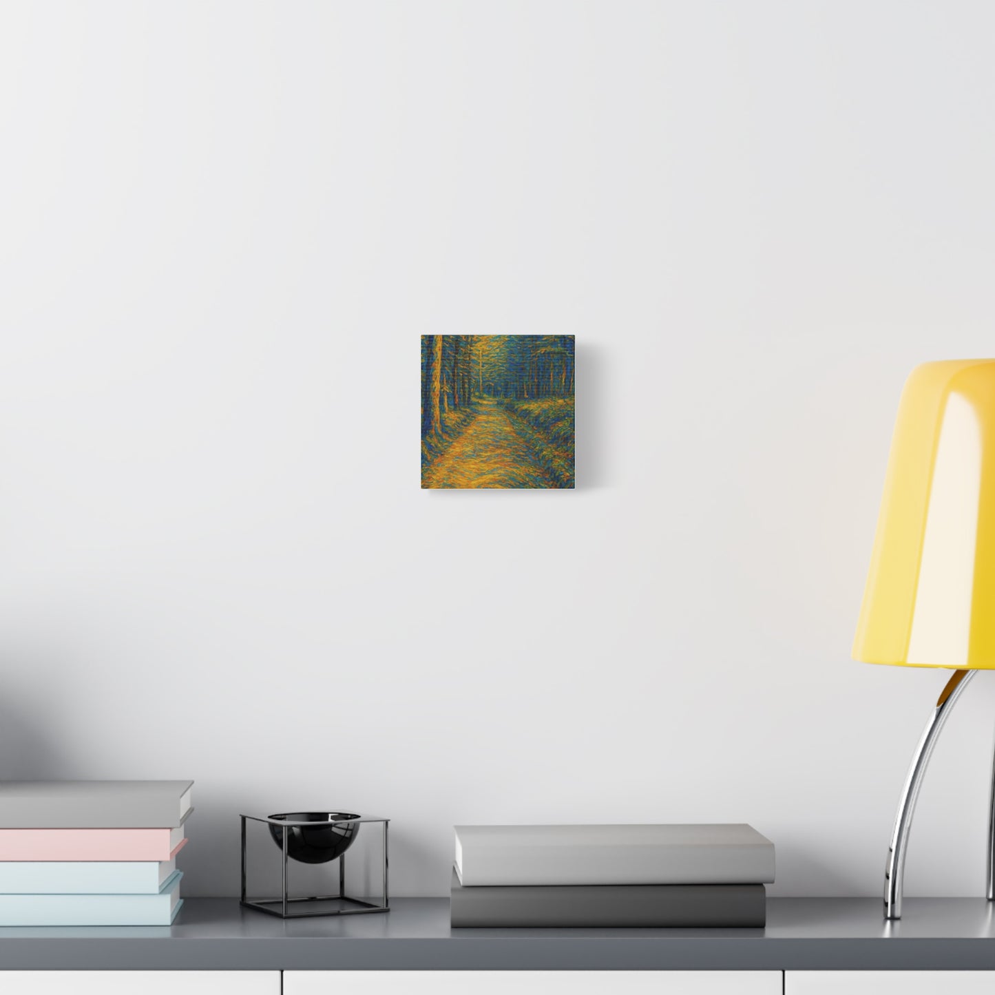 Van Gogh Style Forest Canvas Art | Nature Wall Decor, Home Office Accent, Gift for Nature Lovers, Gallery Wrapped, Living Room Wall Art
