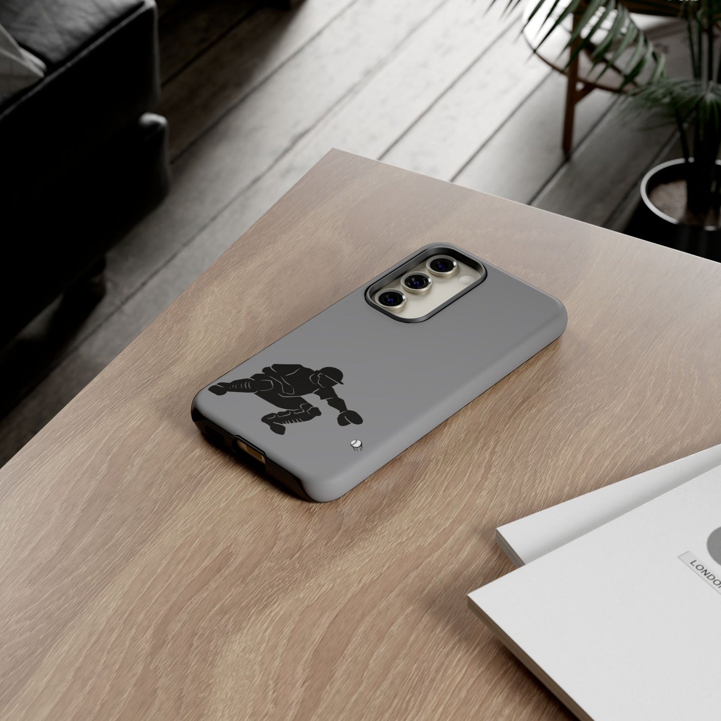 Baseball Catcher Phone Case - Tough Cases, Sports Phone Cover, Great for Athletes, Perfect Gift for Baseball Lovers, Unique Cell Phone Design