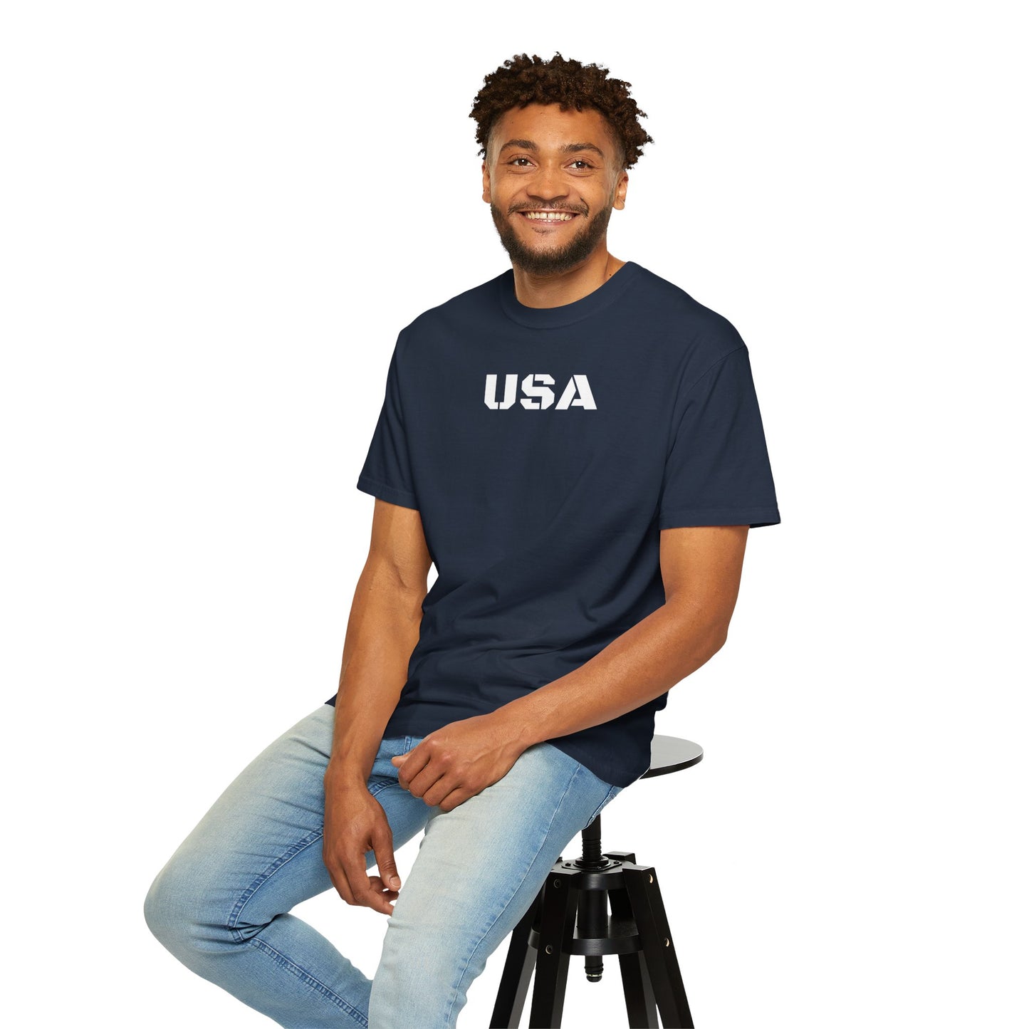 USA Vintage Unisex T-Shirt, Soft Cotton Tee, Casual Wear, Gifts for Her & Him, Summer Essentials, Independence Day Apparel