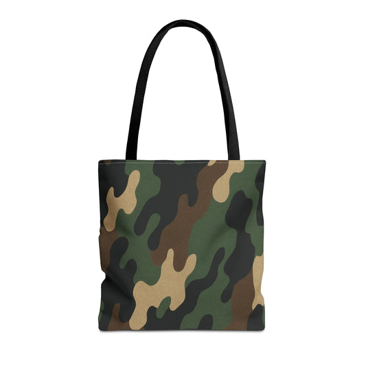 Stylish Camouflage Tote Bag, Reusable Shopping Bag, Beach Tote, Casual Carry-All, Gift for Him or Her