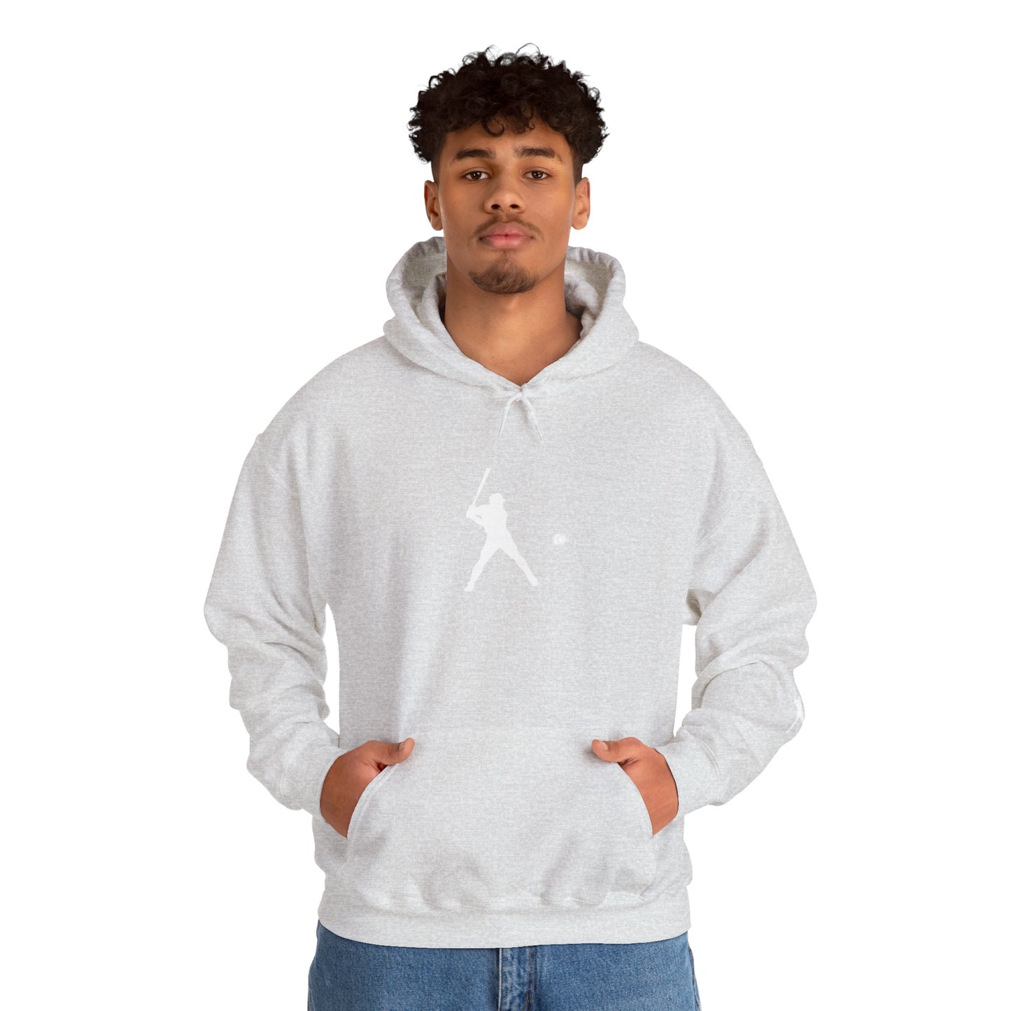 Sporty Unisex Baseball Hooded Sweatshirt, Casual Hoodie for Athletes, Perfect for Gifts, Comfy Streetwear, Ideal for Sports Events, Personal Use