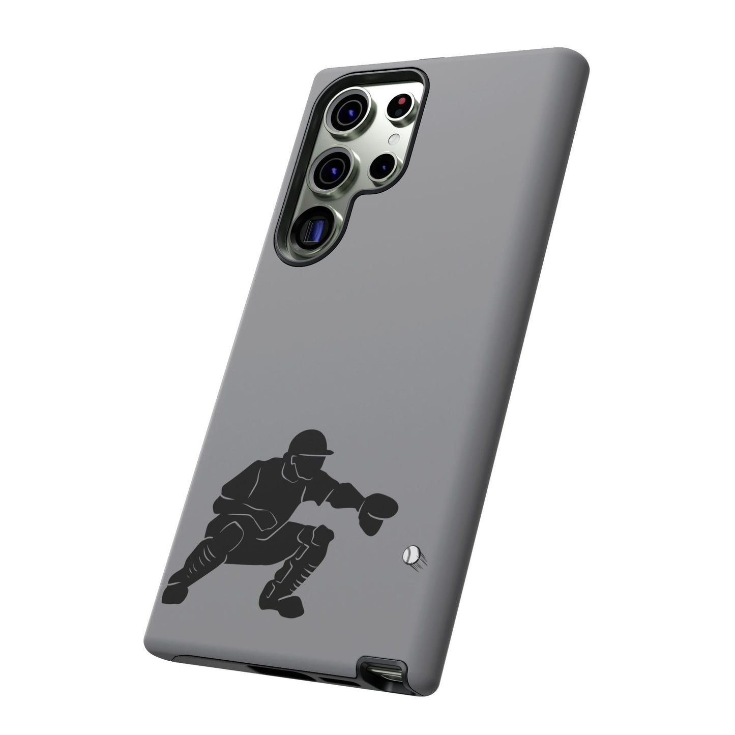 Baseball Catcher Phone Case - Tough Cases, Sports Phone Cover, Great for Athletes, Perfect Gift for Baseball Lovers, Unique Cell Phone Design