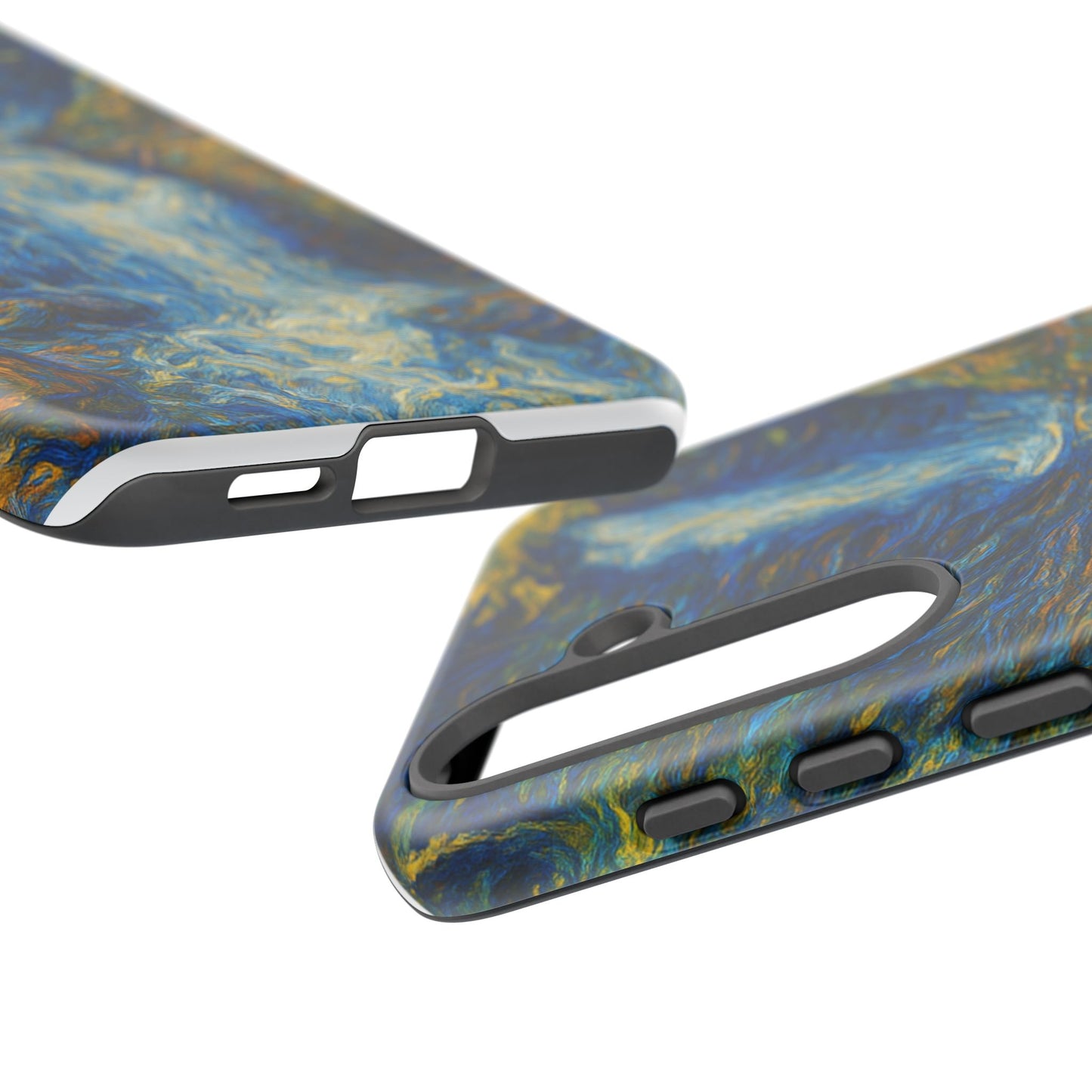 Artistic Phone Case - Waterfall Design, Unique Gift, Phone Accessory, Nature Lover, Original Artwork