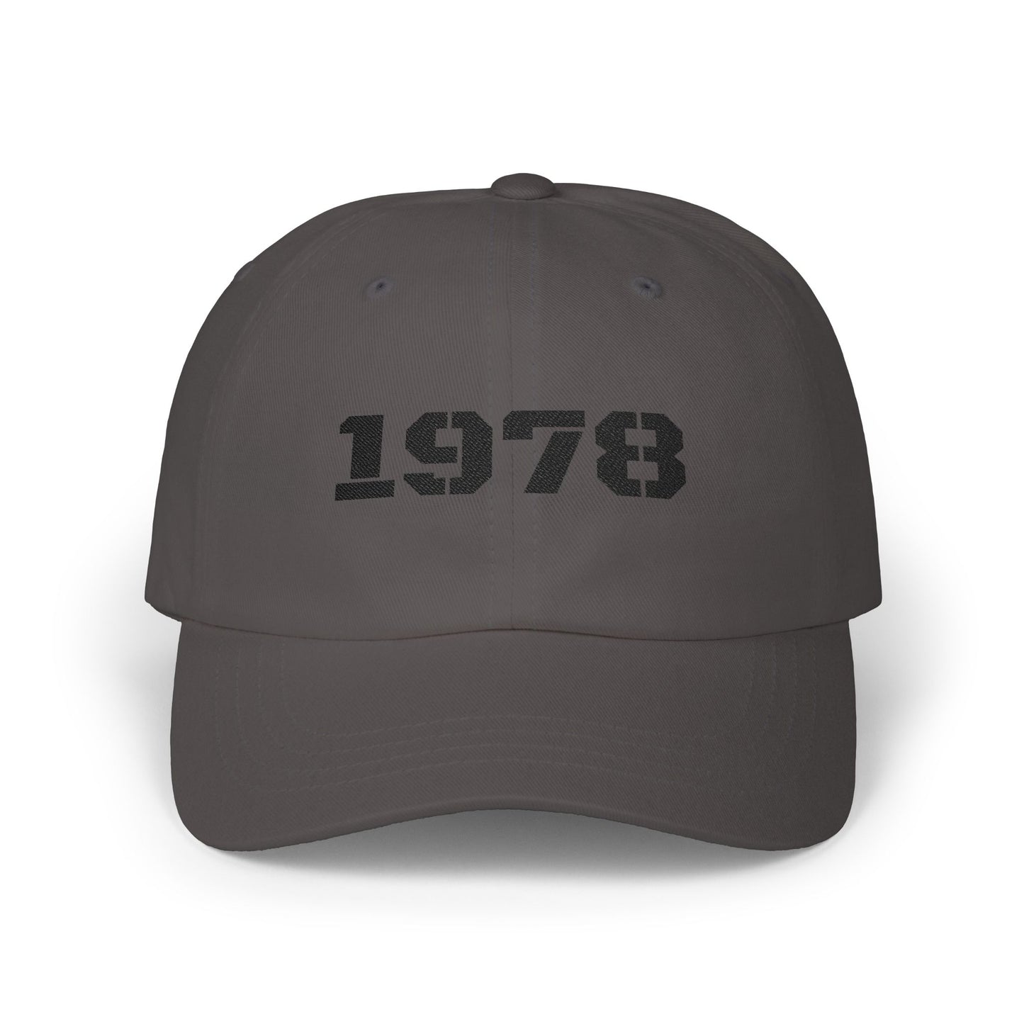 Vintage 1978 Dad Cap, Classic Cap for Fathers, Gift for Dad, Father's Day, Casual Style, Adjustable Hat