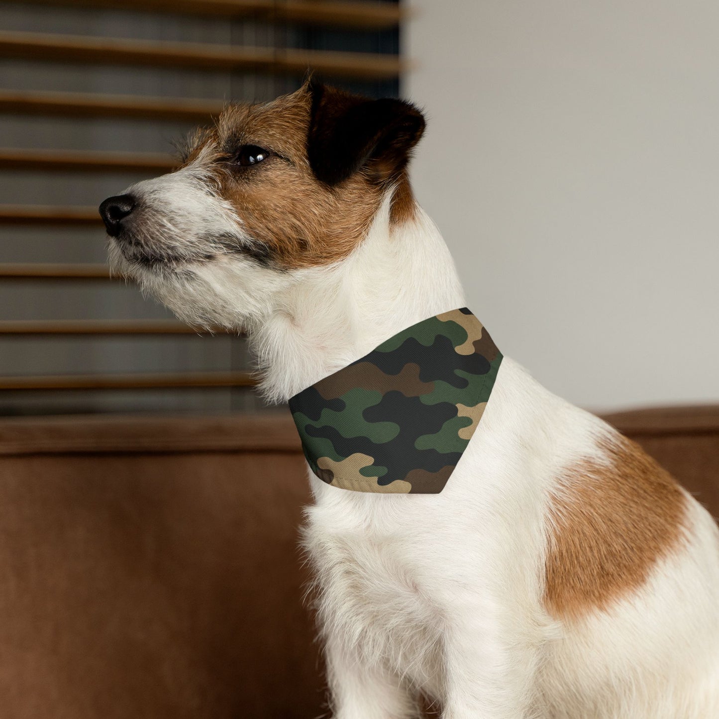 Stylish Camouflage Pet Bandana Collar | Dog Accessory for Outdoor Adventures, Pet Fashion, Camo Dog Gear, Puppy Bandana, Gift for Pet Lovers