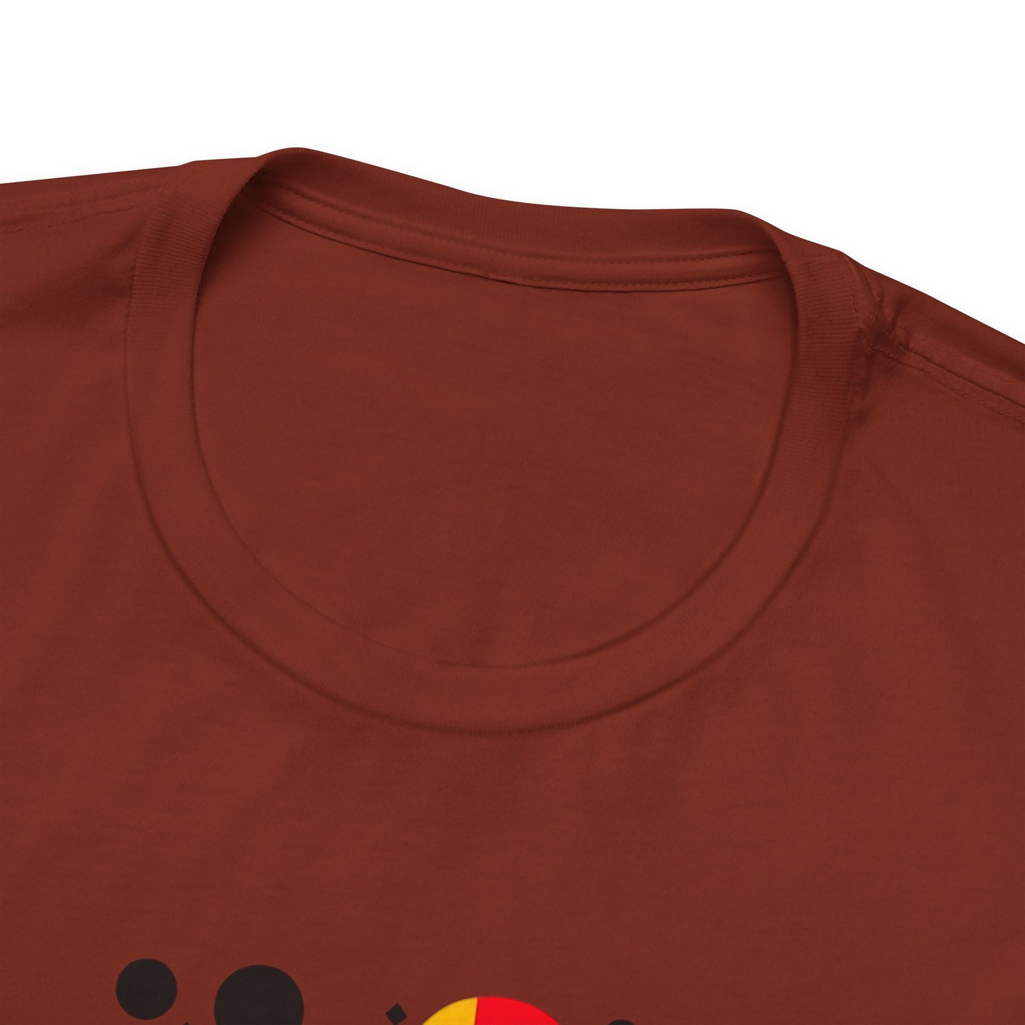 Artistic Heart Unisex Jersey Tee - Vibrant Graphic Tee, Casual Wear, Gift for Art Lovers, Birthday Surprise, Everyday Comfort