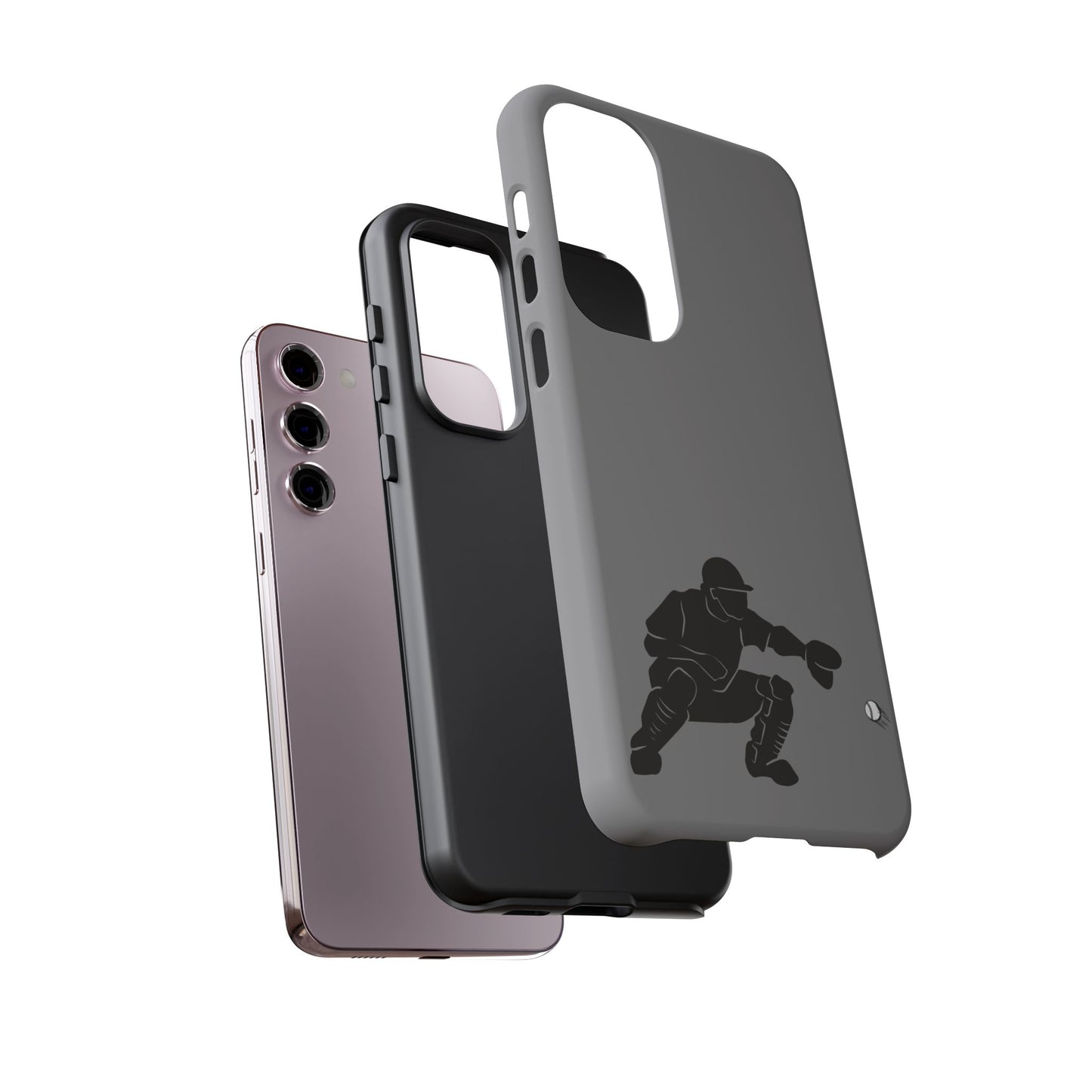 Baseball Catcher Phone Case - Tough Cases, Sports Phone Cover, Great for Athletes, Perfect Gift for Baseball Lovers, Unique Cell Phone Design