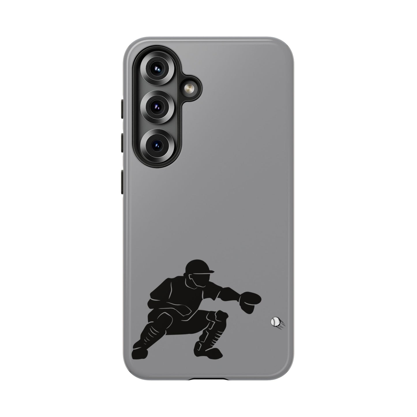 Baseball Catcher Phone Case - Tough Cases, Sports Phone Cover, Great for Athletes, Perfect Gift for Baseball Lovers, Unique Cell Phone Design