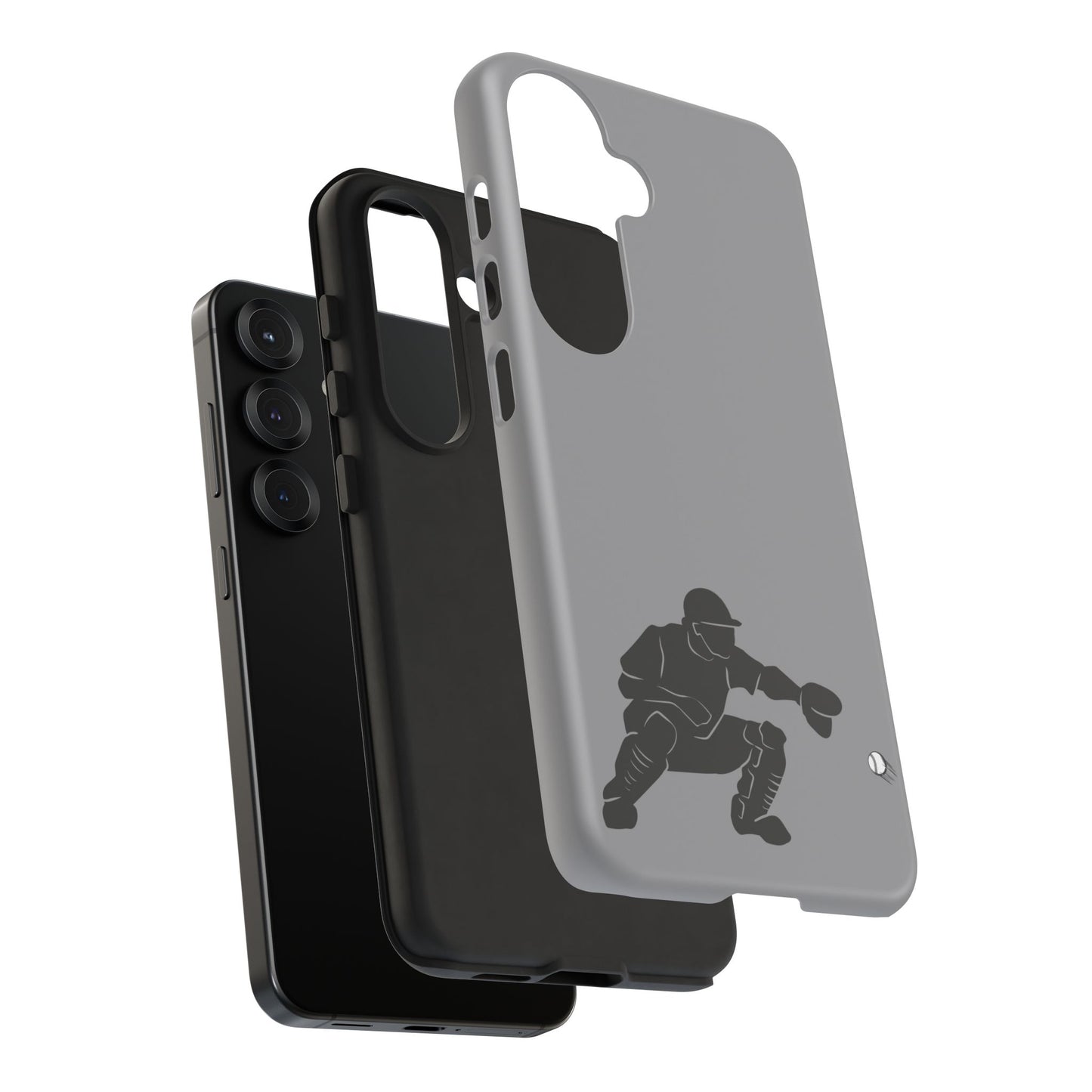 Baseball Catcher Phone Case - Tough Cases, Sports Phone Cover, Great for Athletes, Perfect Gift for Baseball Lovers, Unique Cell Phone Design