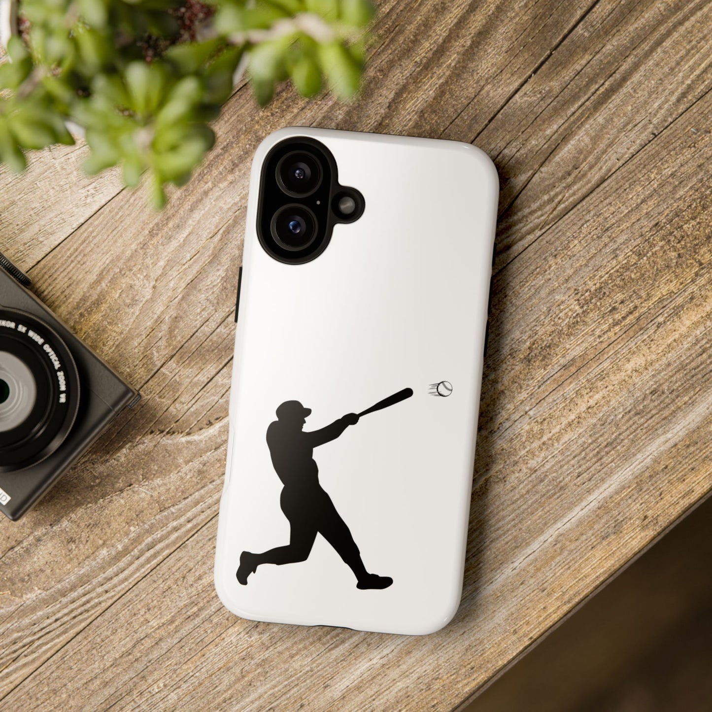 Baseball Phone Case, Tough Cases for Sport Lovers, Gift for Athletes, Baseball Accessories, Durable Phone Covers