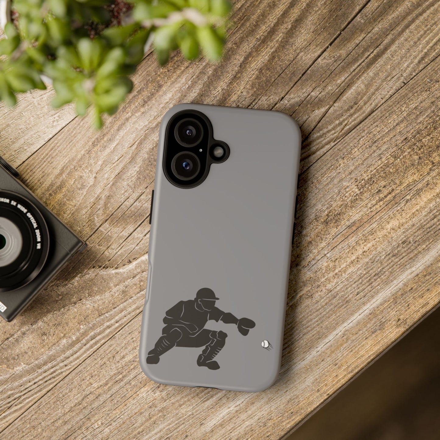 Baseball Catcher Phone Case - Tough Cases, Sports Phone Cover, Great for Athletes, Perfect Gift for Baseball Lovers, Unique Cell Phone Design