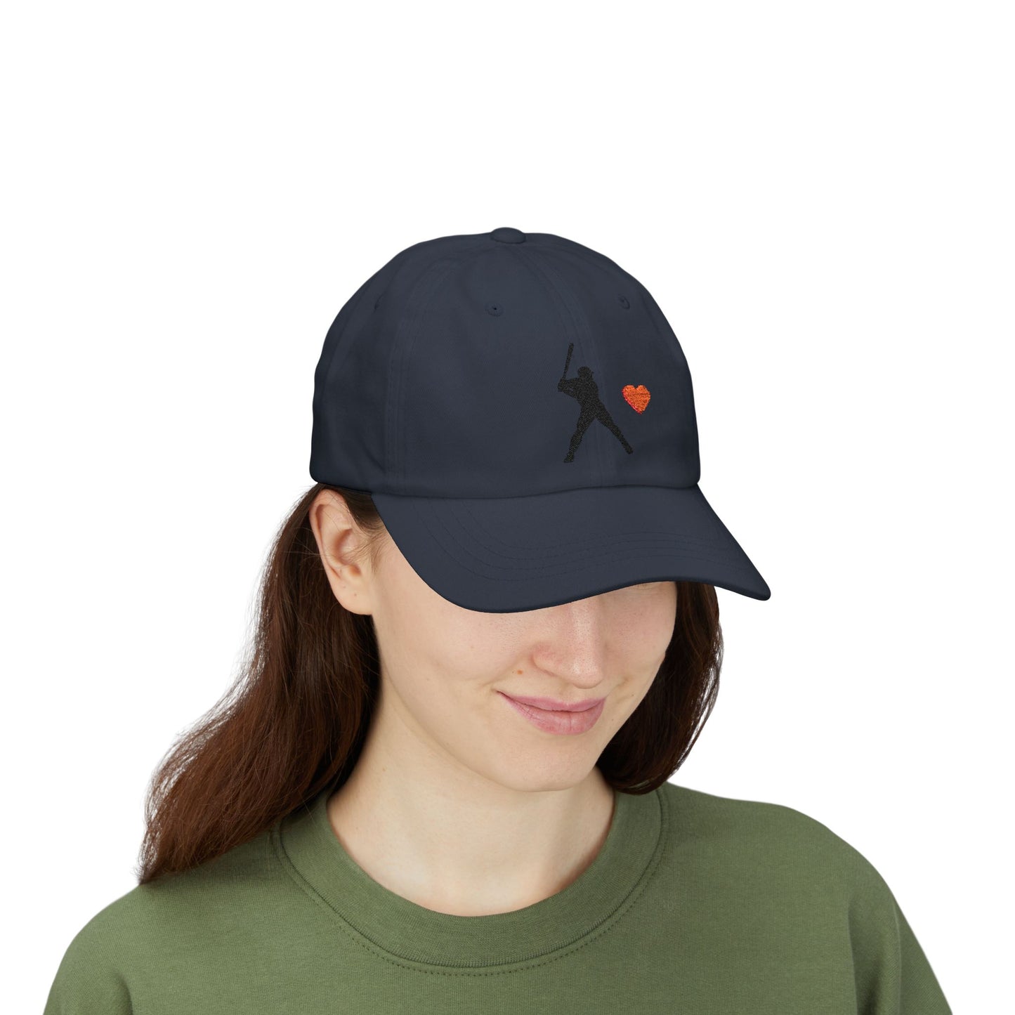 Baseball Love Dad Cap - Perfect Gift for Sports Dads, Father's Day, Casual Wear, Summer Style, Stylish Baseball Hat