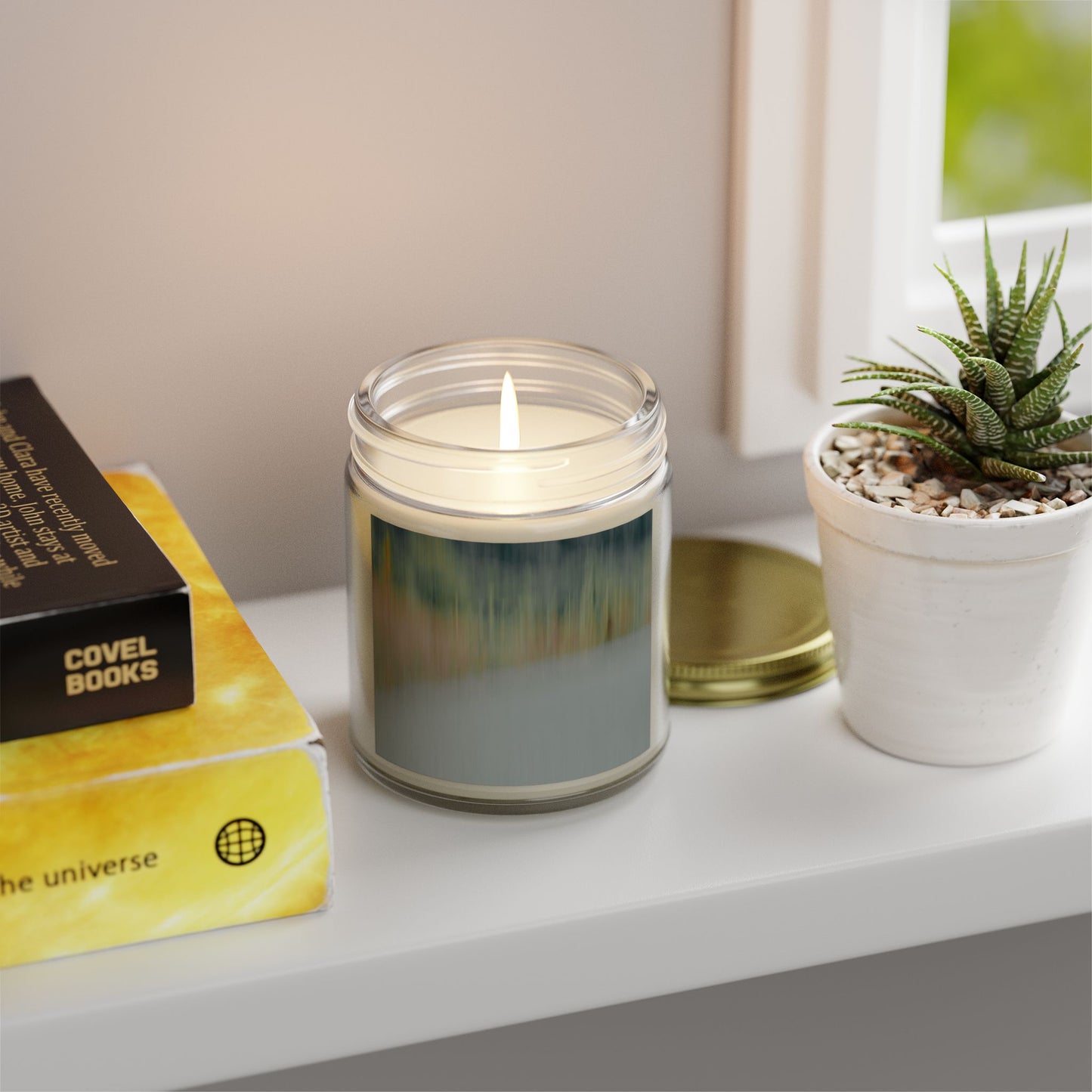 Aromatic Coconut Apricot Candles - 4oz & 9oz | Relaxing Home Fragrance