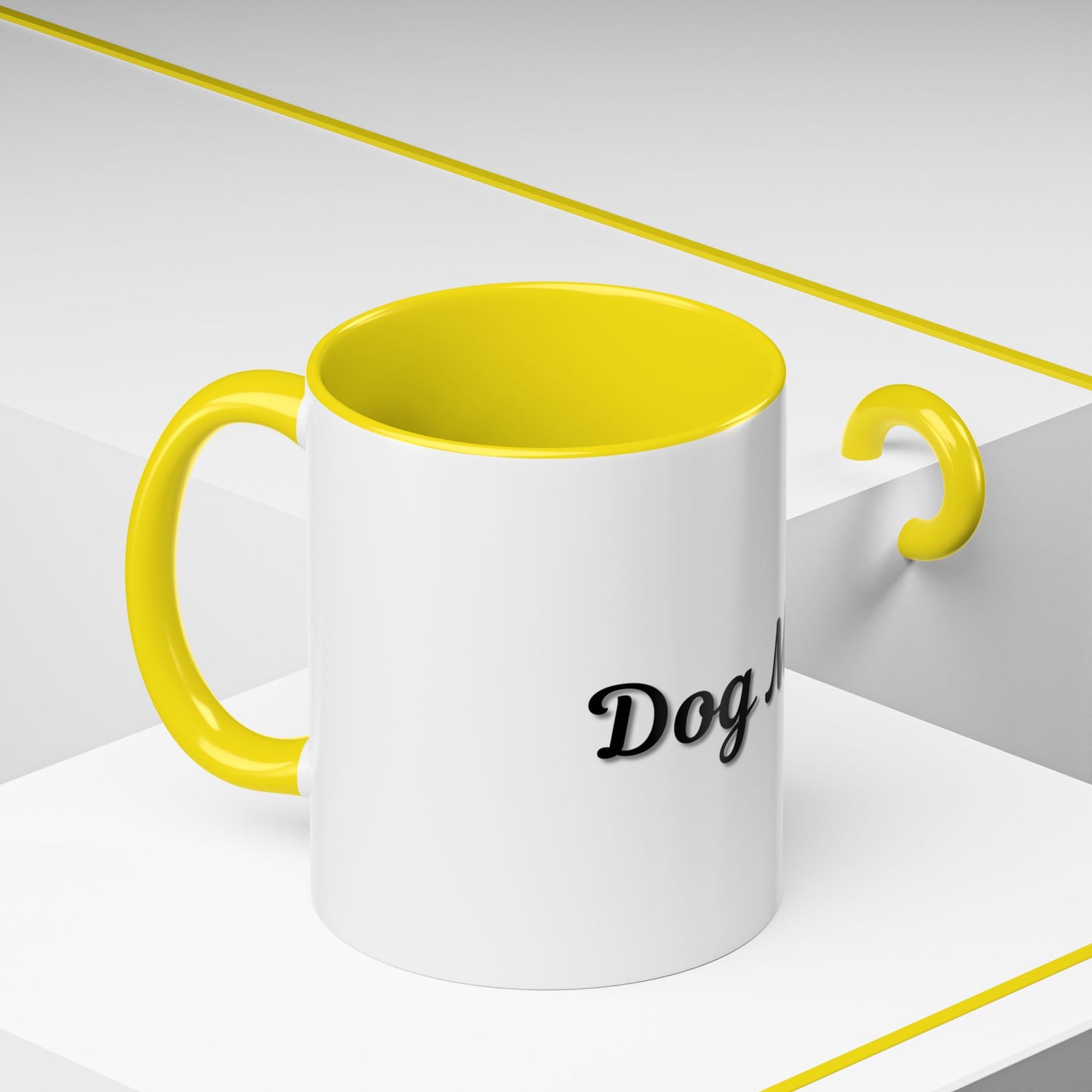 Dog Mom Accent Coffee Mug - Perfect Gift for Pet Lovers