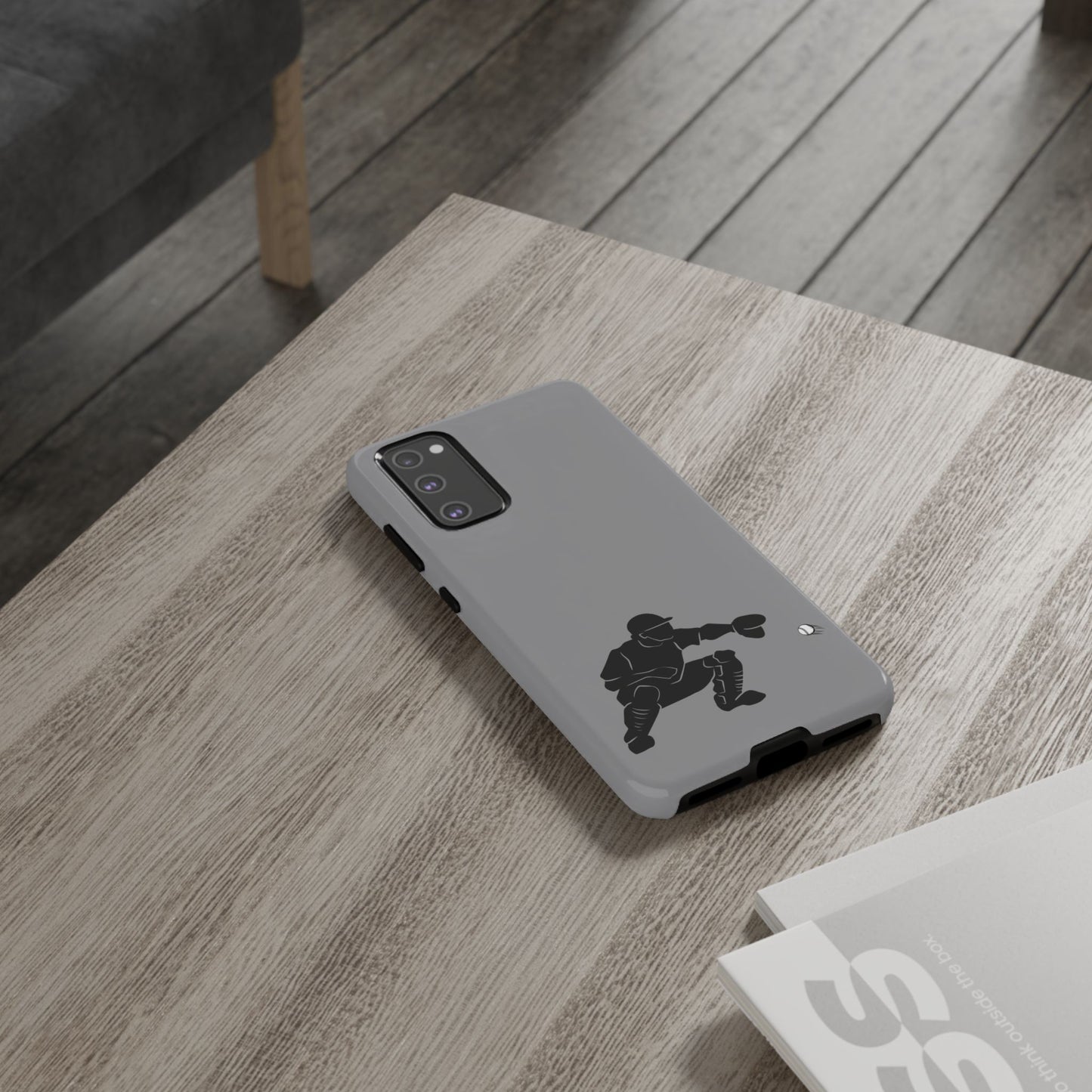 Baseball Catcher Phone Case - Tough Cases, Sports Phone Cover, Great for Athletes, Perfect Gift for Baseball Lovers, Unique Cell Phone Design