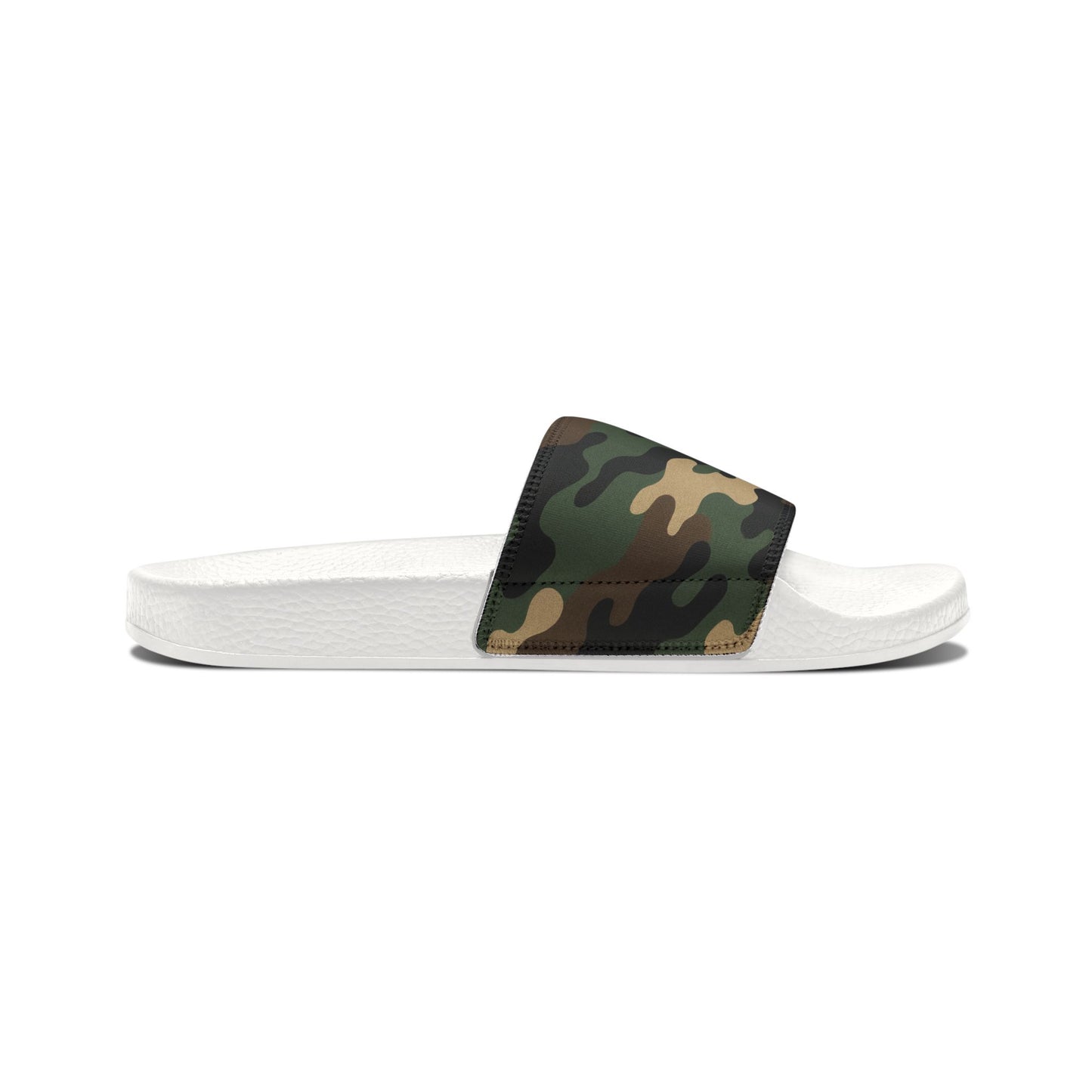 Camouflage Men's Slip-On Sandals | Casual Comfort Footwear for Summer, Beach Days, Outdoor Activities, Gifts for Him, Fashionable Slides