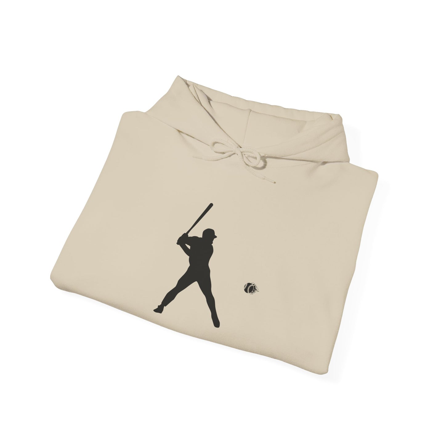 Baseball Themed Unisex Hoodie, Streetwear, Sports Fan Sweatshirt, Gift for Athletes, Casual Wear, Fall Fashion