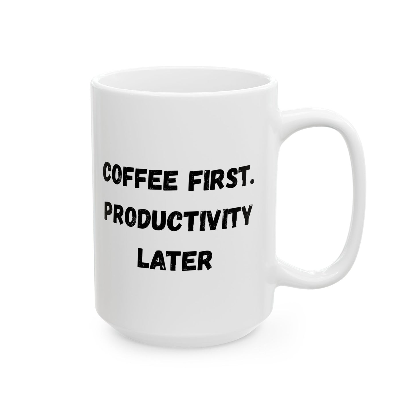 Inspiring Ceramic Coffee Mug - 11oz & 15oz - Perfect for Creativity & Motivation Lovers