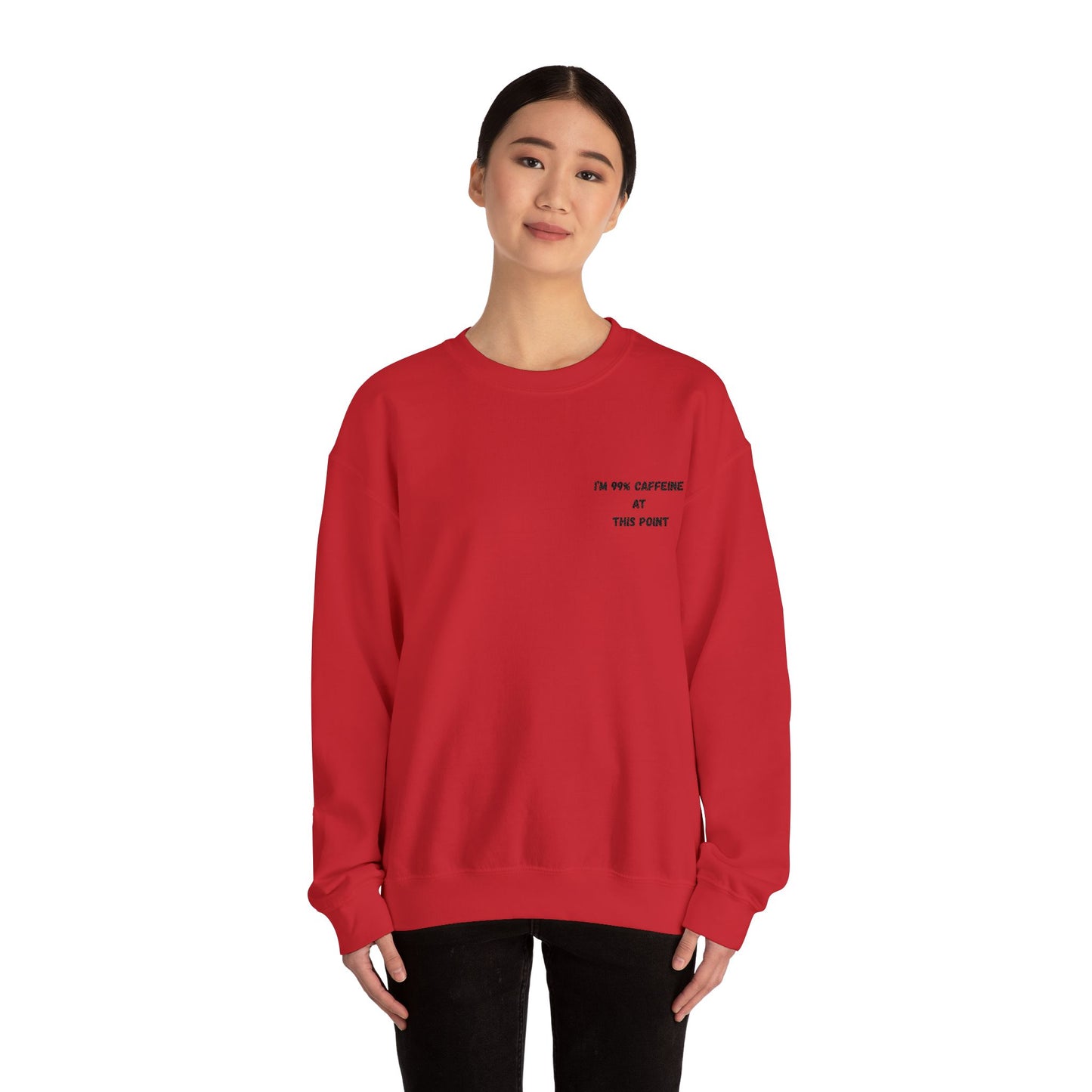 Caffeine Lover's Crewneck Sweatshirt | Unisex Heavy Blend