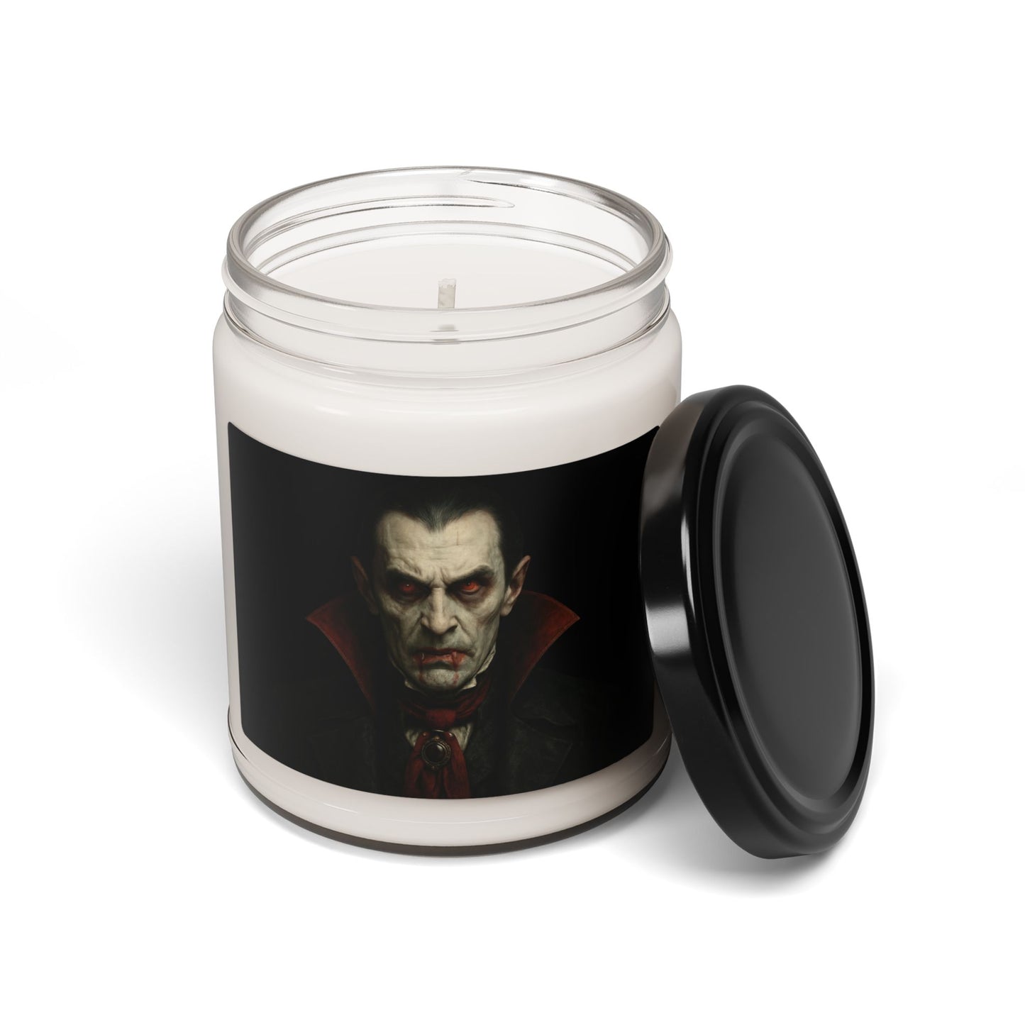 Vampire-Themed Scented Candle, Halloween Decor, Spooky Gift, Home Fragrance, Gothic Candle, Horror Night