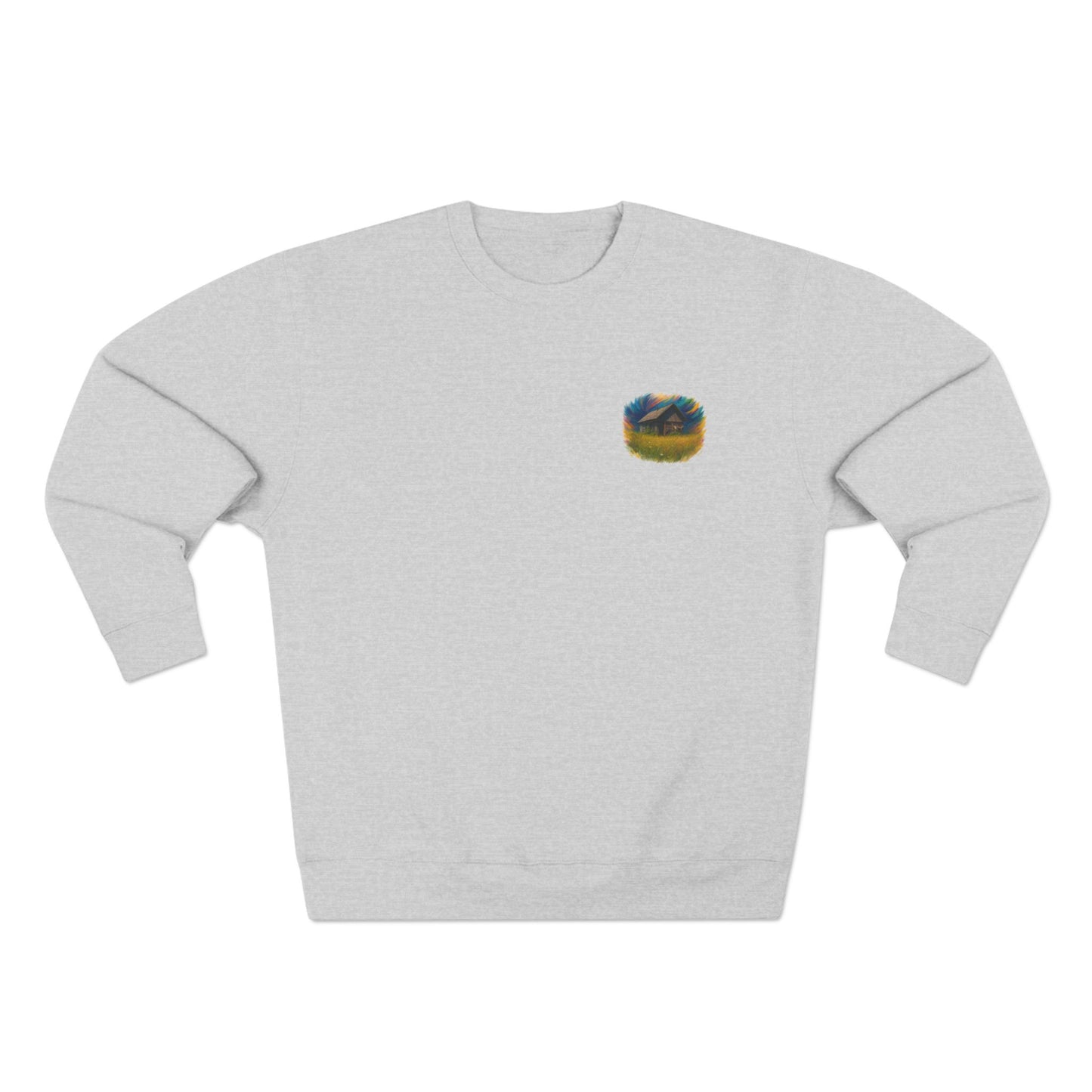 Cozy Dreamers Unisex Crewneck Sweatshirt, Artistic Sweatshirt, Gift for Nature Lovers, Vintage Vibe Apparel, Comfortable Layer, Casual Wear