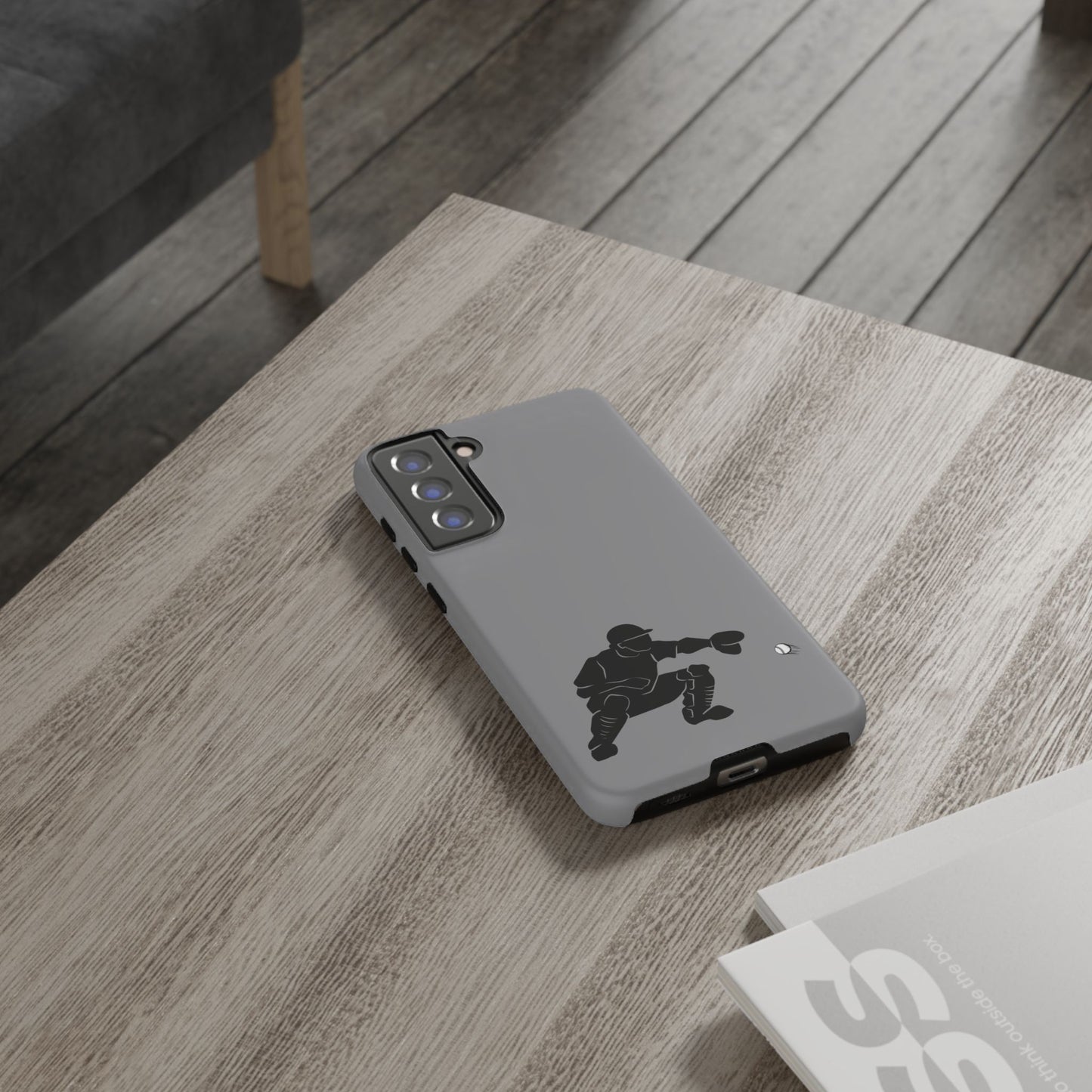 Baseball Catcher Phone Case - Tough Cases, Sports Phone Cover, Great for Athletes, Perfect Gift for Baseball Lovers, Unique Cell Phone Design