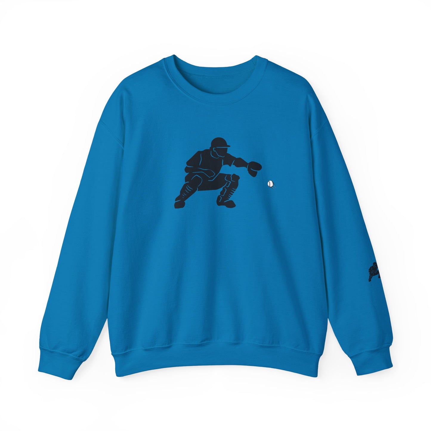 Baseball Catcher Crewneck Sweatshirt | Unisex Sports Apparel | Perfect for Game Days, Gifts, and Casual Wear | Baseball Lover's Gift