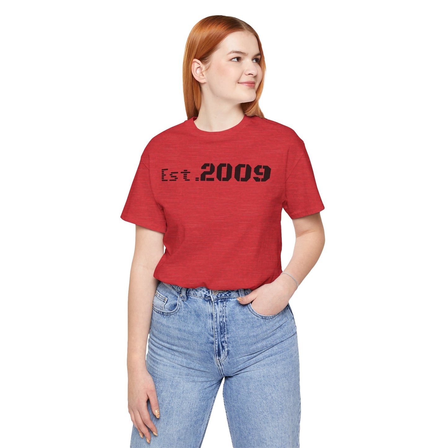Established 2009 Unisex Tee - Casual Wear, Birthday Gift, Graduation Outfit, Anniversary Shirt, Personalized Fashion