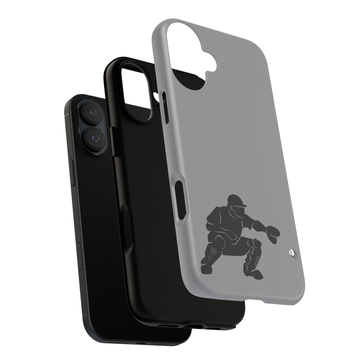 Baseball Catcher Phone Case - Tough Cases, Sports Phone Cover, Great for Athletes, Perfect Gift for Baseball Lovers, Unique Cell Phone Design