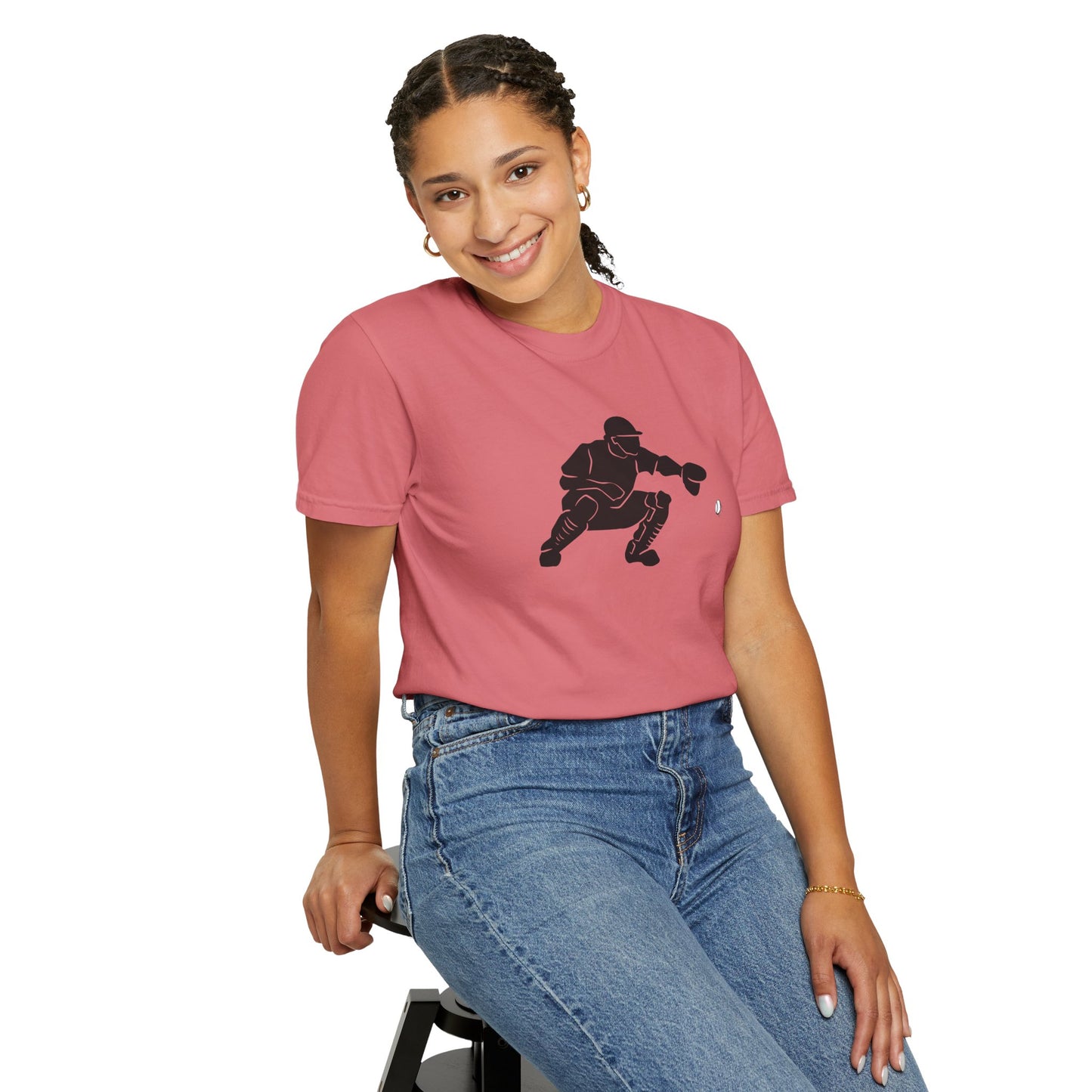 Stylish Unisex Baseball Catcher T-Shirt with Catcher Design, Sports Tee, Baseball Fan Gift, Athletic Apparel, Gift for Him/Her