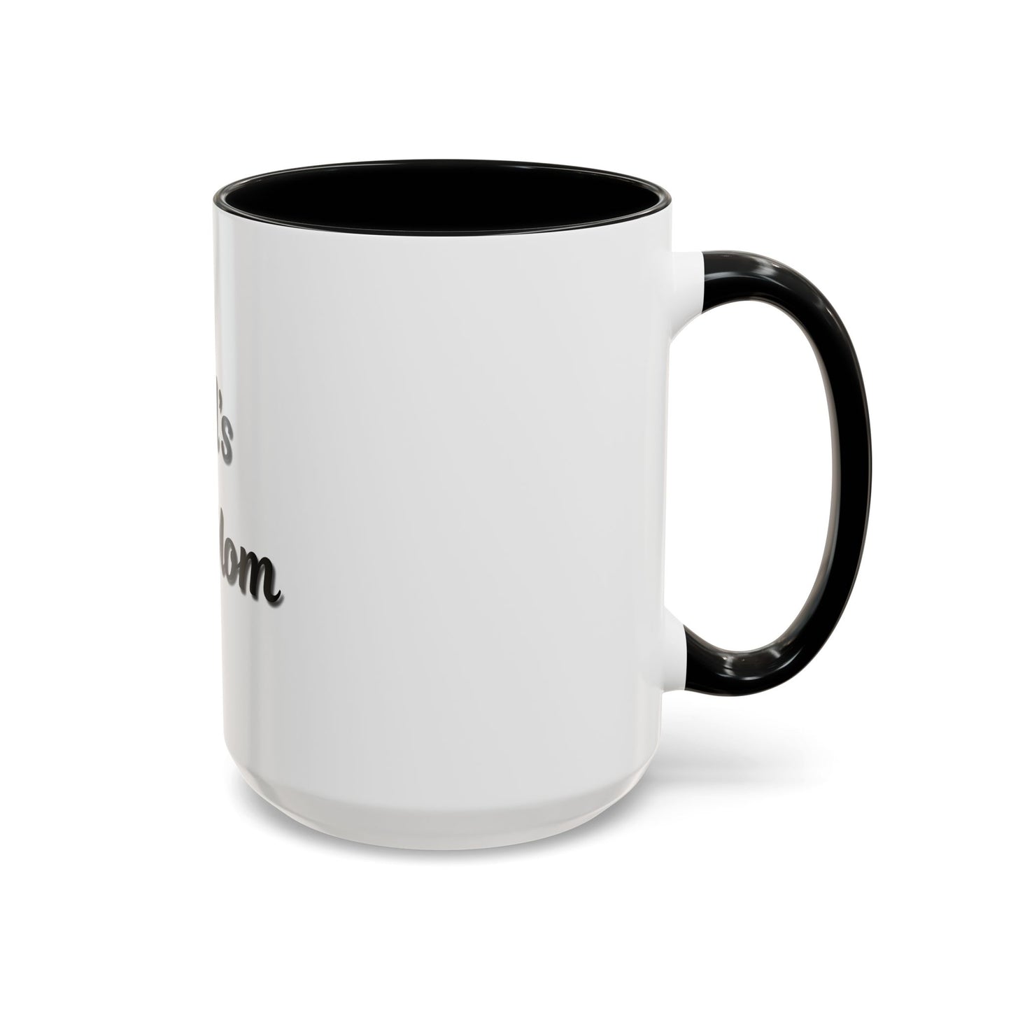 World's Best Mom Accent Coffee Mug - 11oz & 15oz - Perfect Gift for Mother's Day