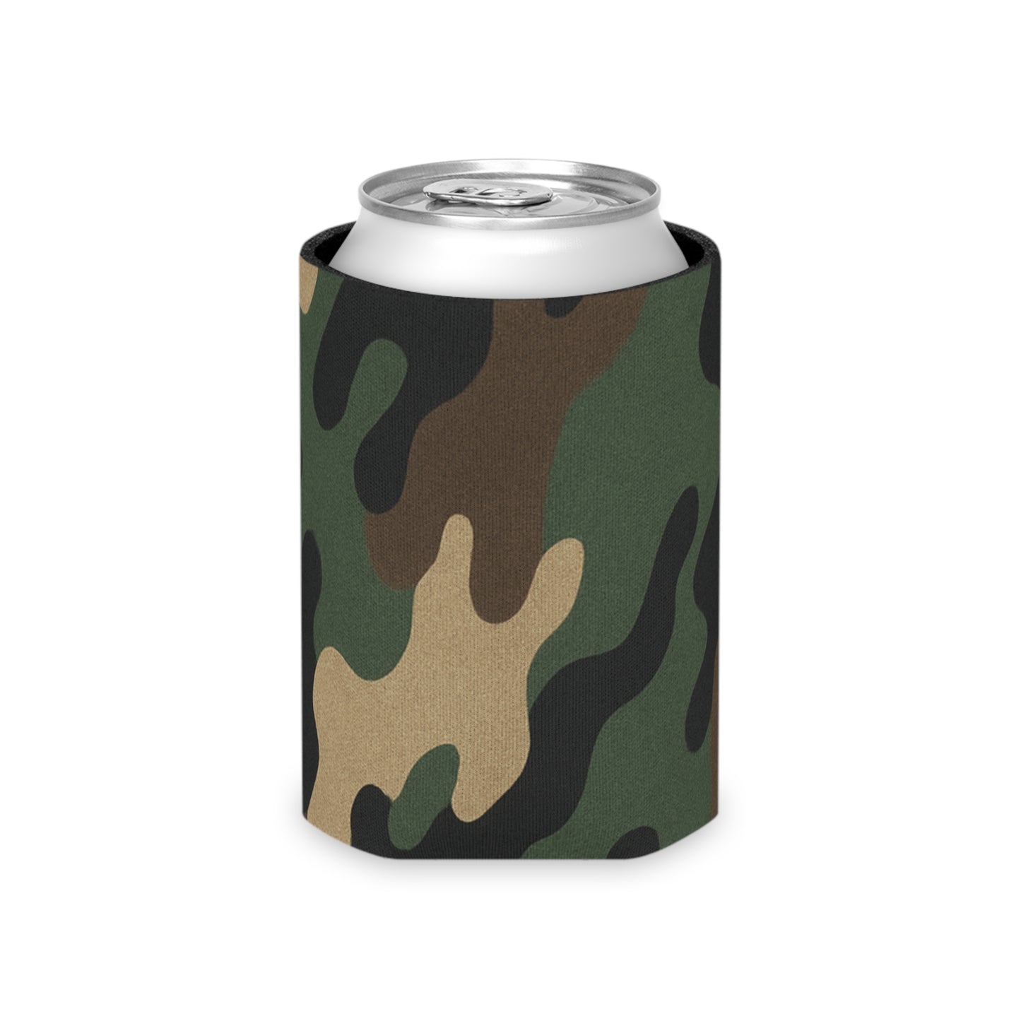 Camouflage Can Cooler | Beverage Insulator, Outdoor Parties, Gifts for Him, Hunting Accessories, Camping Gear