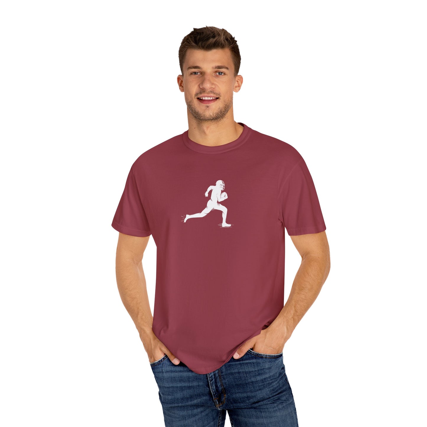 Unisex Football Player T-Shirt | Comfortable Sports Tee, Gift for Runners, Casual Wear, Workout Clothing, Everyday Style
