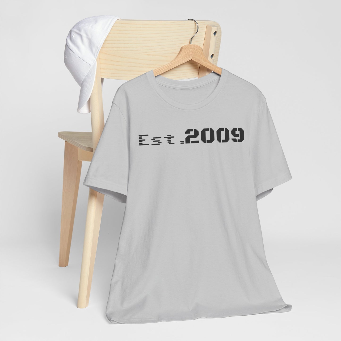 Established 2009 Unisex Tee - Casual Wear, Birthday Gift, Graduation Outfit, Anniversary Shirt, Personalized Fashion