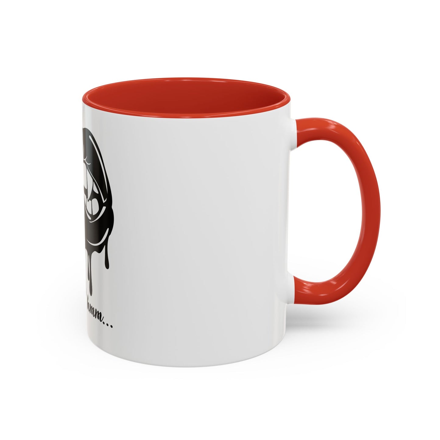 Vampire Lip Accent Coffee Mug - 11oz & 15oz - Unique Halloween Gift