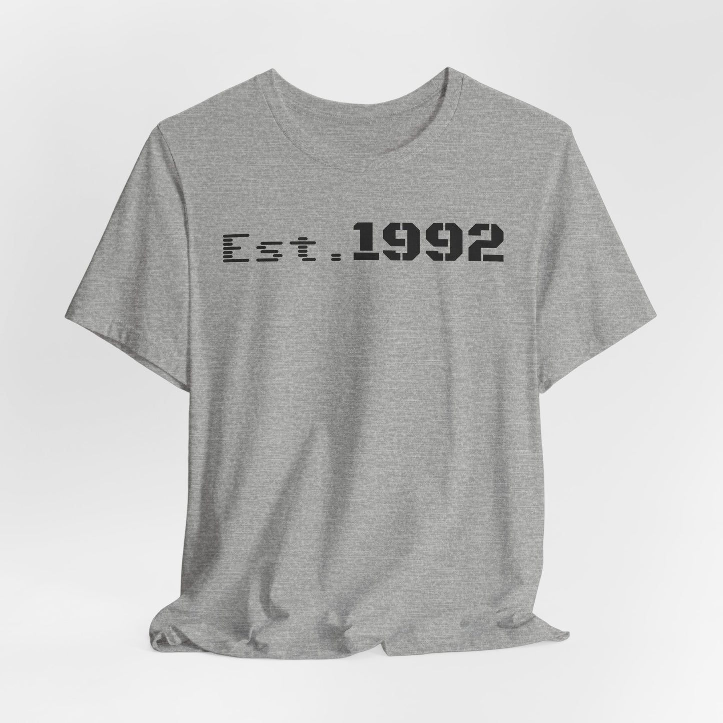 Est. 1992 Unisex Jersey Tee - Retro Birthday Gift, Casual Wear, Cool Vintage T-Shirt, Gift for Him, Gift for Her