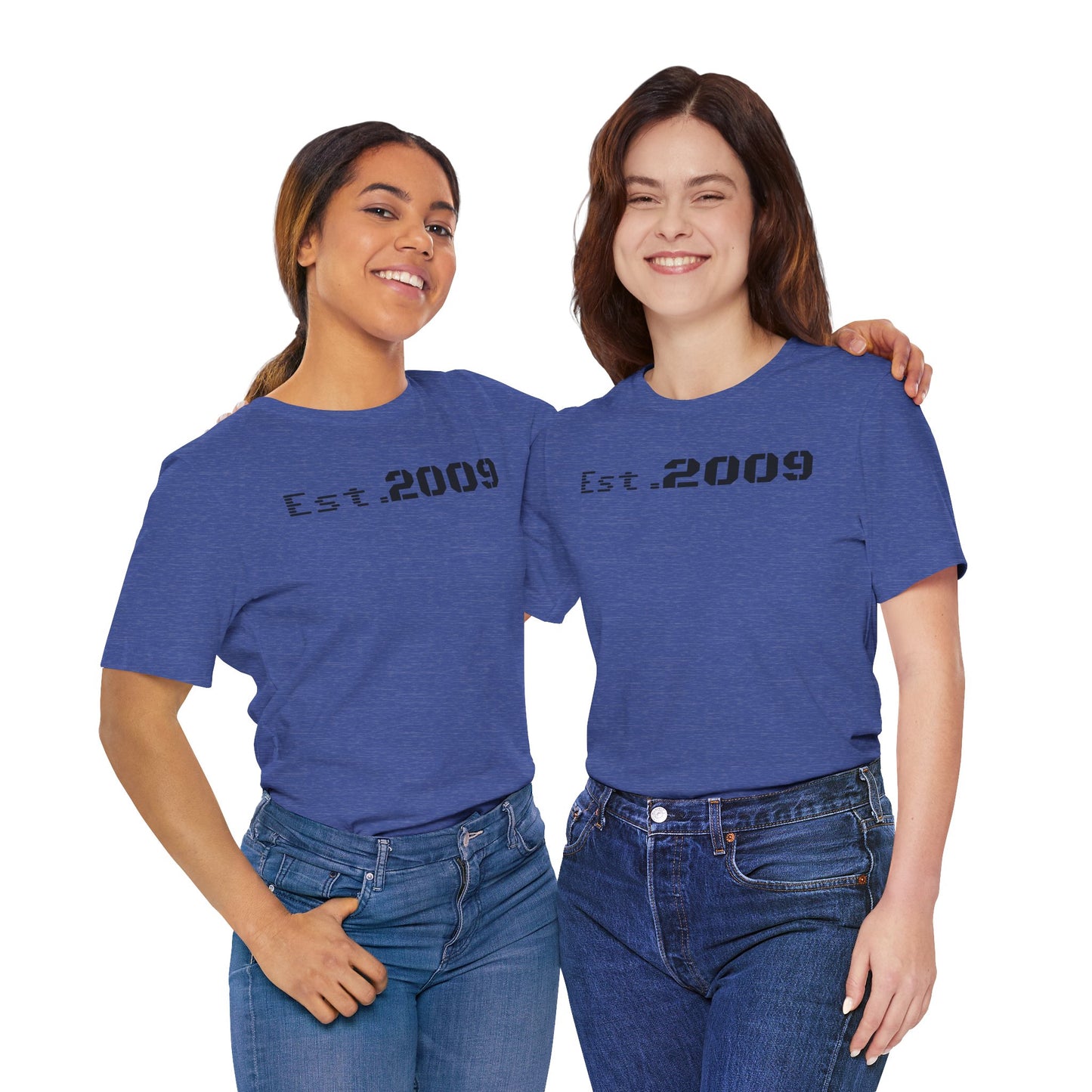 Established 2009 Unisex Tee - Casual Wear, Birthday Gift, Graduation Outfit, Anniversary Shirt, Personalized Fashion