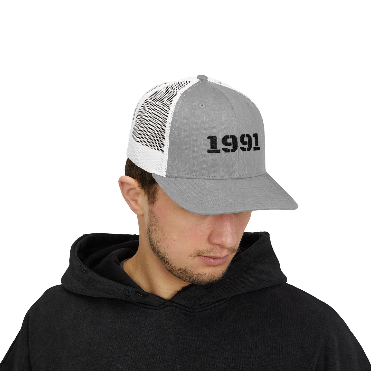 Vintage 1991 Snapback Trucker Cap, Retro Hat, Birthday Gift, Fashion Accessory, Casual Wear, Unisex Cap