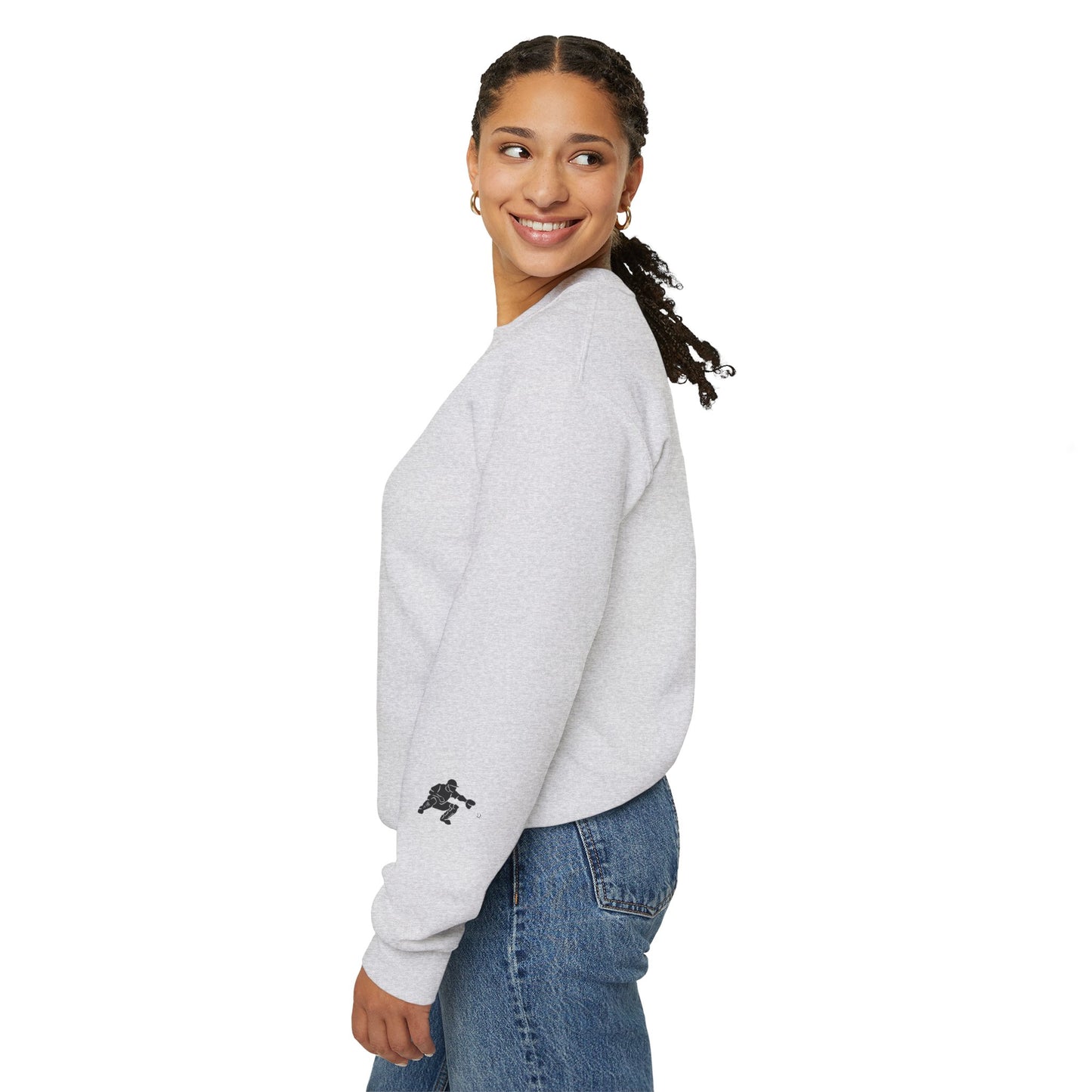 Baseball Catcher Crewneck Sweatshirt | Unisex Sports Apparel | Perfect for Game Days, Gifts, and Casual Wear | Baseball Lover's Gift